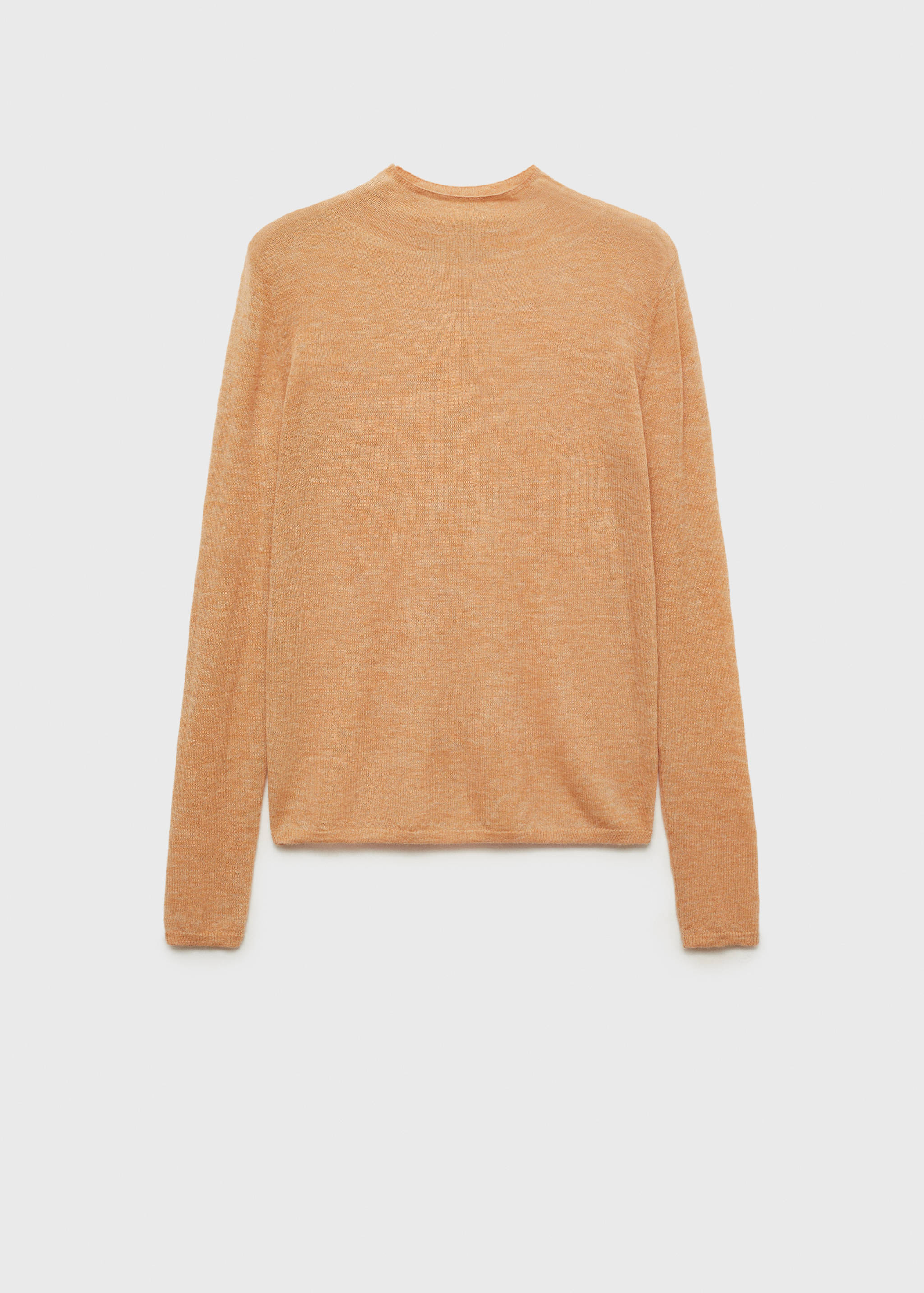 Feiner Baumwolle mit halbhohem Kragen - Artikel ohne Model