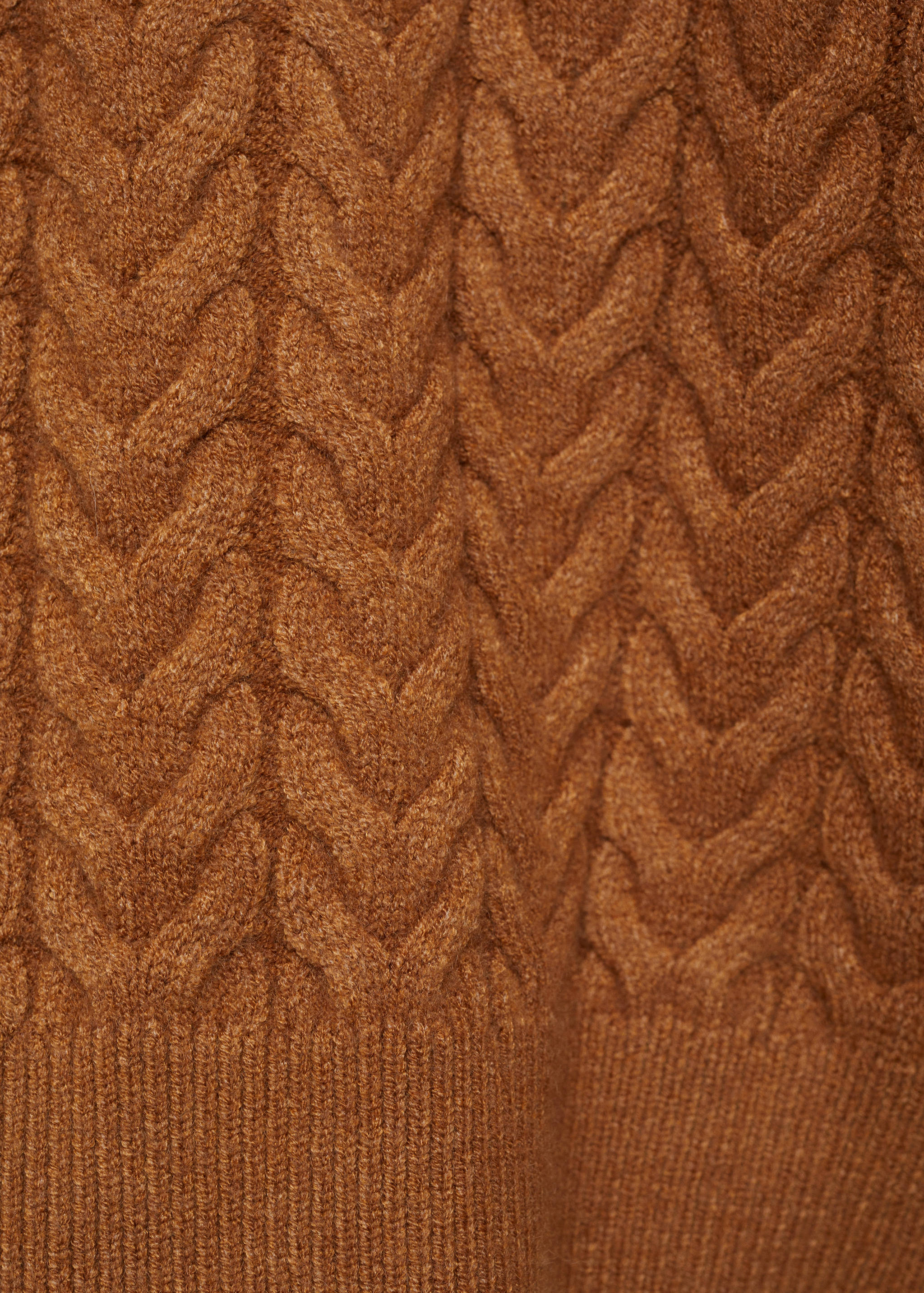 Jersey trenzado cuello solapa - Detalle del artículo 0