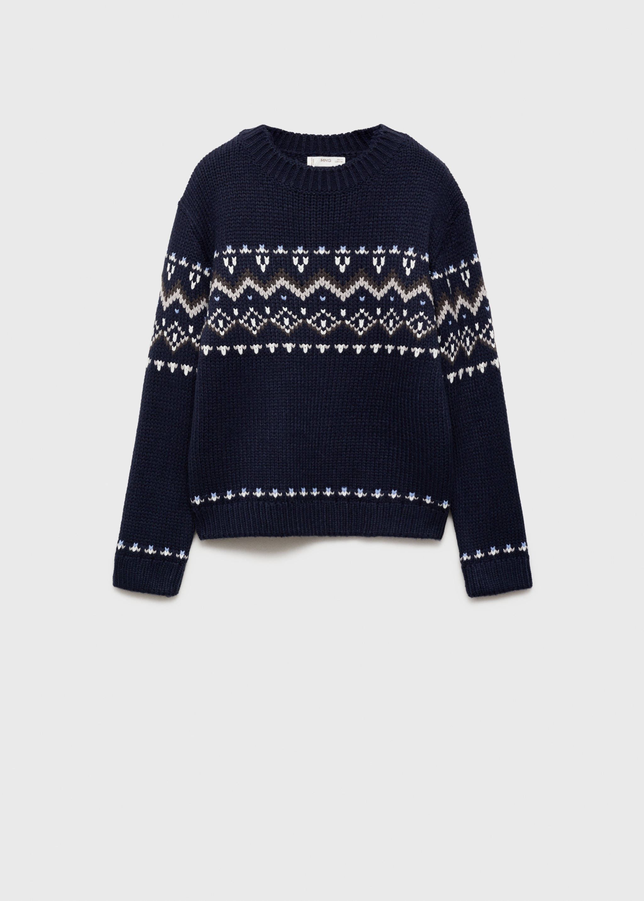 Jacquard sweater - Article without model