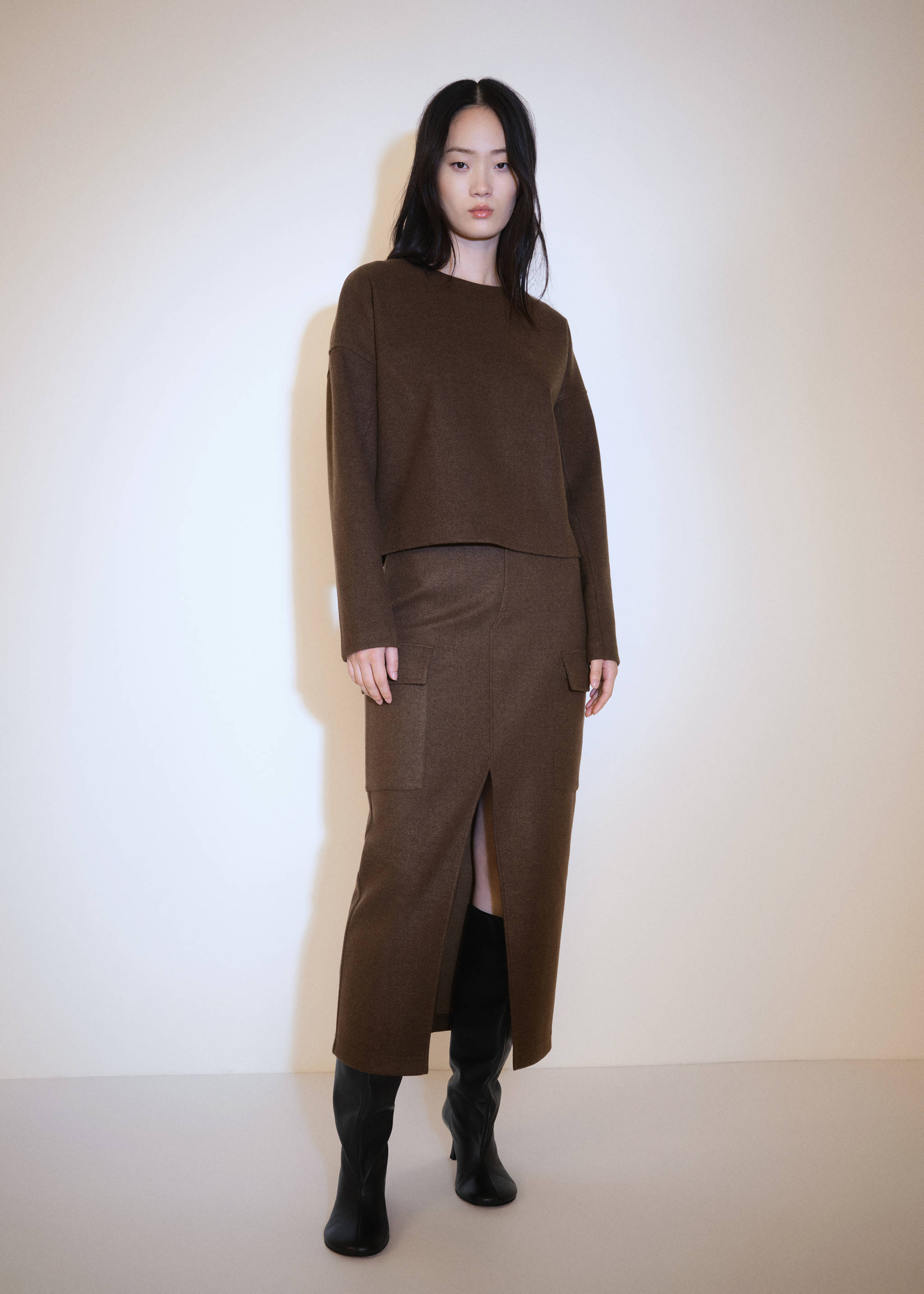 Falda cargo abertura - Plano general