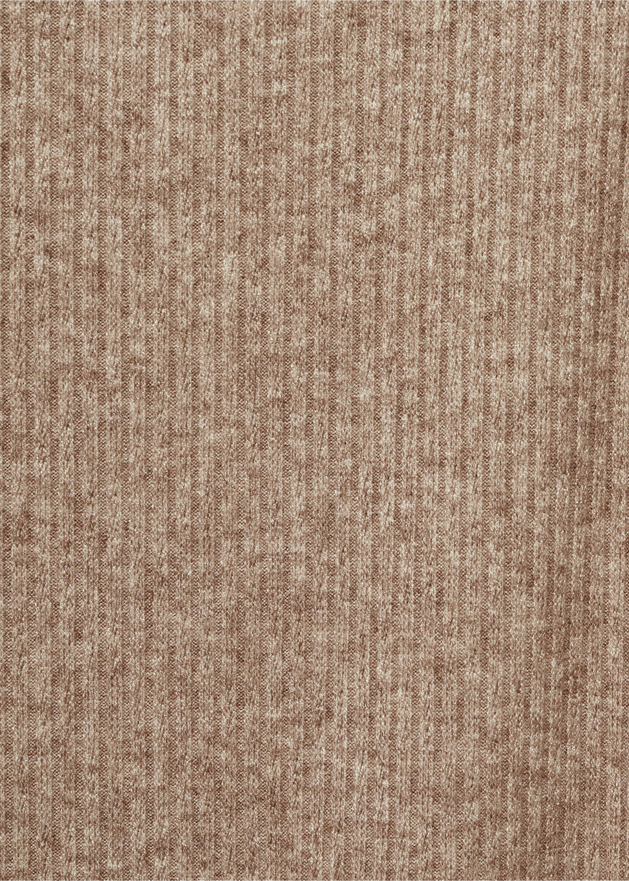 Pletena haljina otvorenih ramena - Detalji artikla 0, Bež. Ref: 77027688-00.