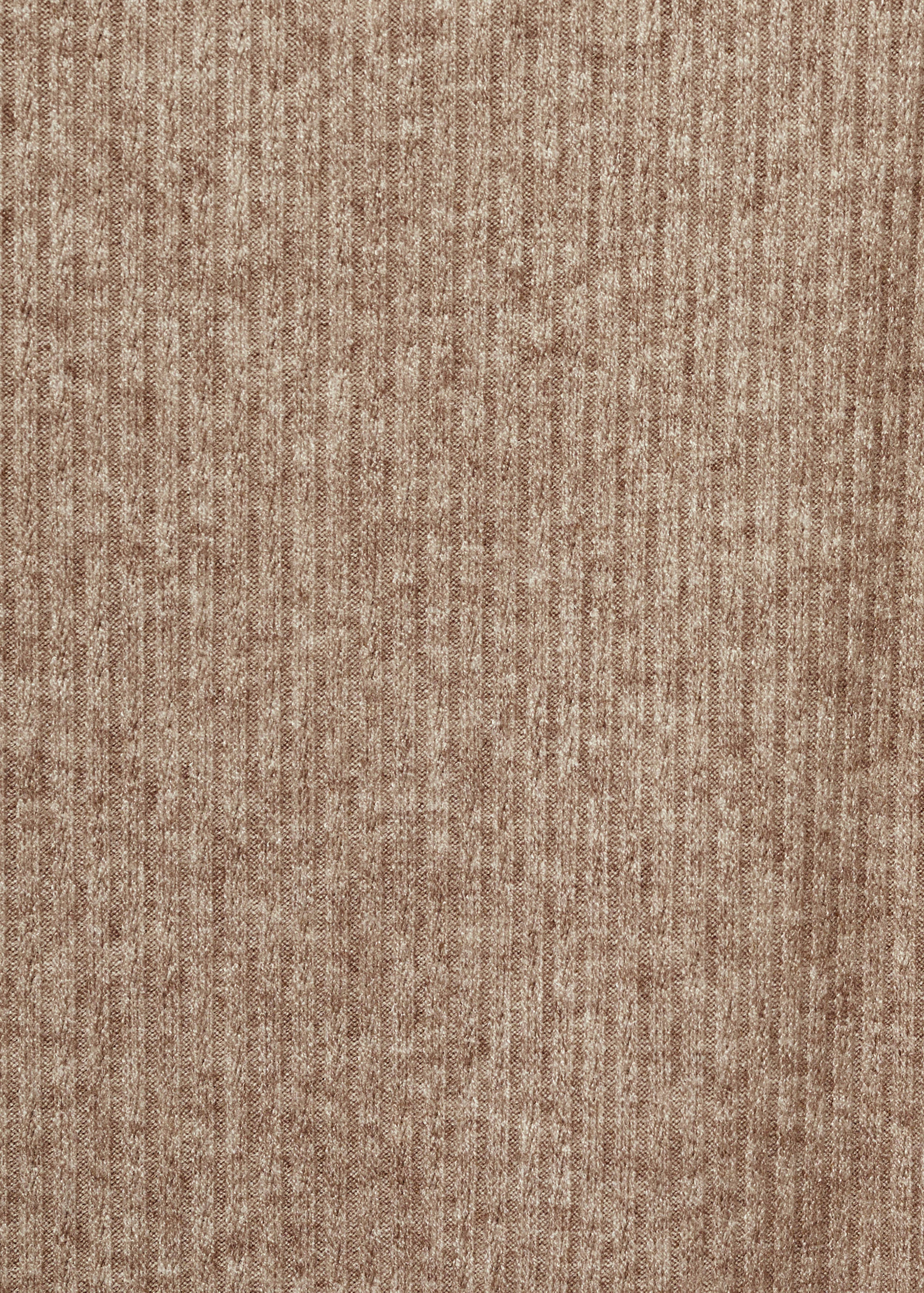 Off-the-shoulder knitted dress - Details of the article 0