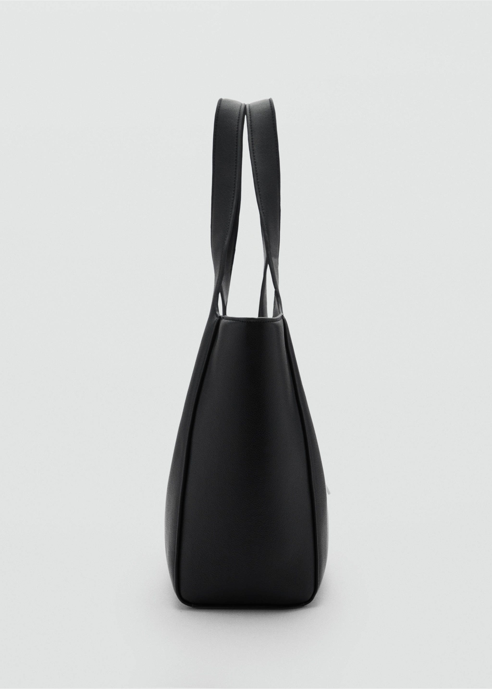 Sac cabas détail boucle - Détail de l'article 1, Noir. Ref: 77027690-00.