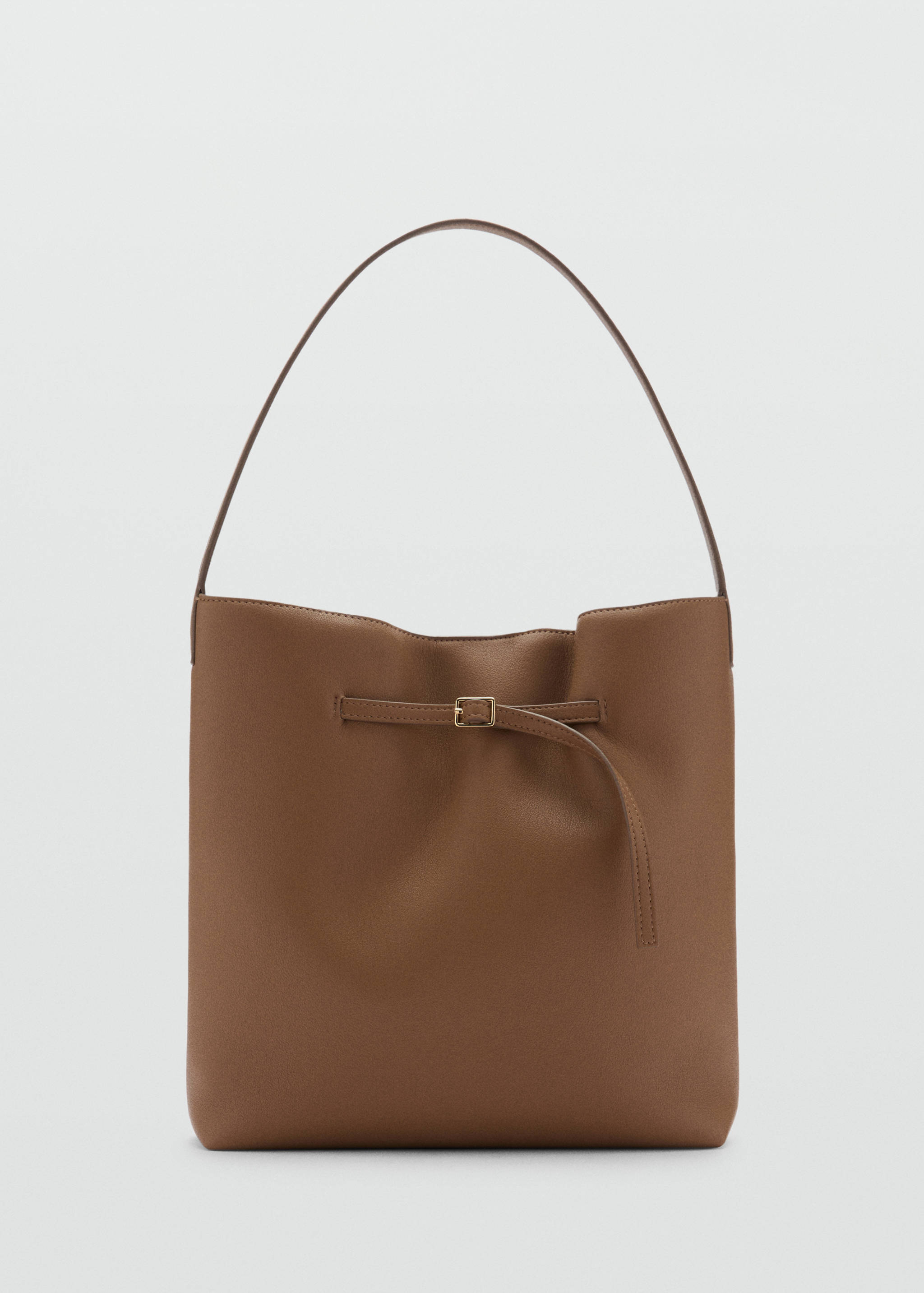 Bucket bag with buckle - Article without model
