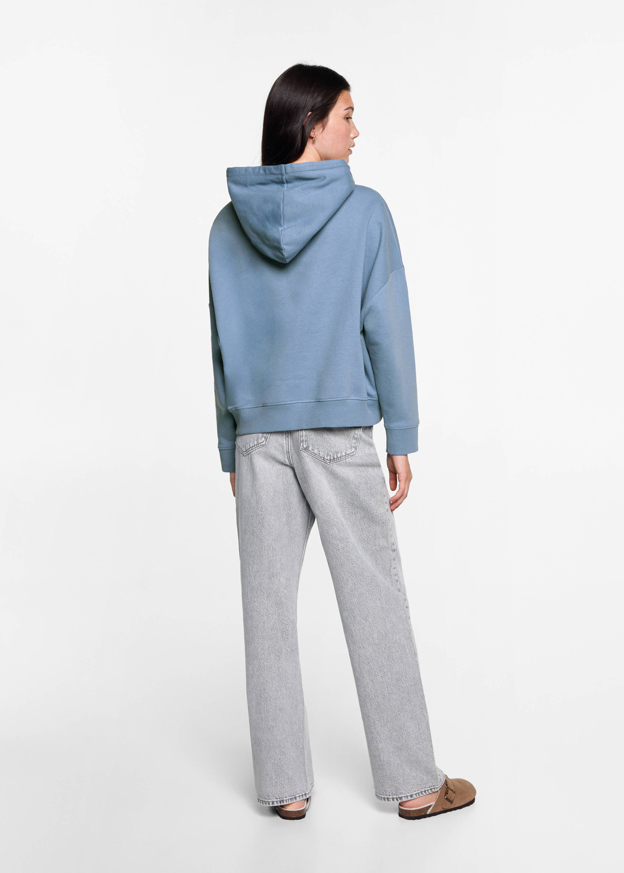 Printed hoodie - Reverse of the article