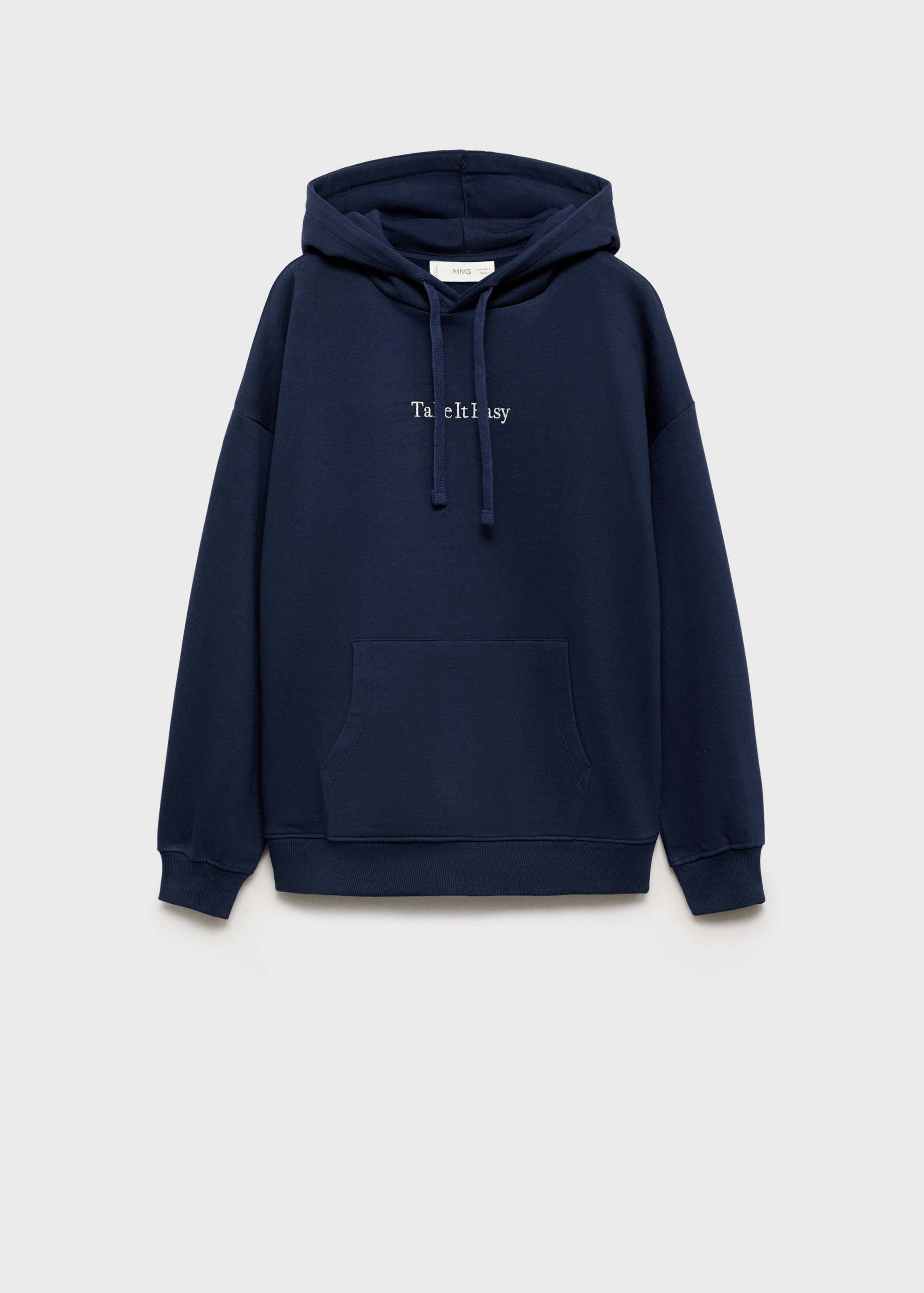 Sweat-shirt coton détails brodés - Article sans modèle