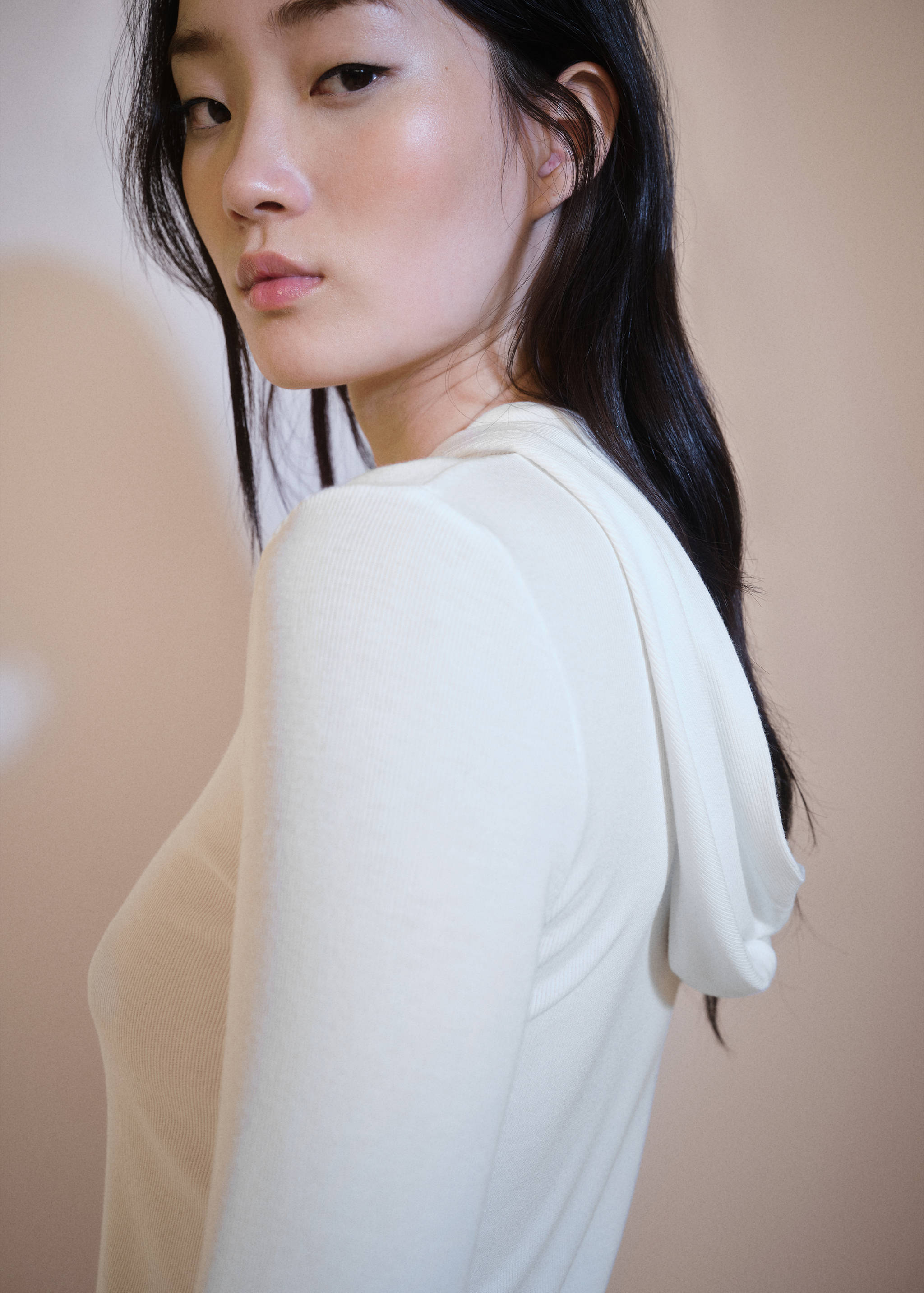 Langarm-T-Shirt mit Kapuze - Detail des Artikels 1