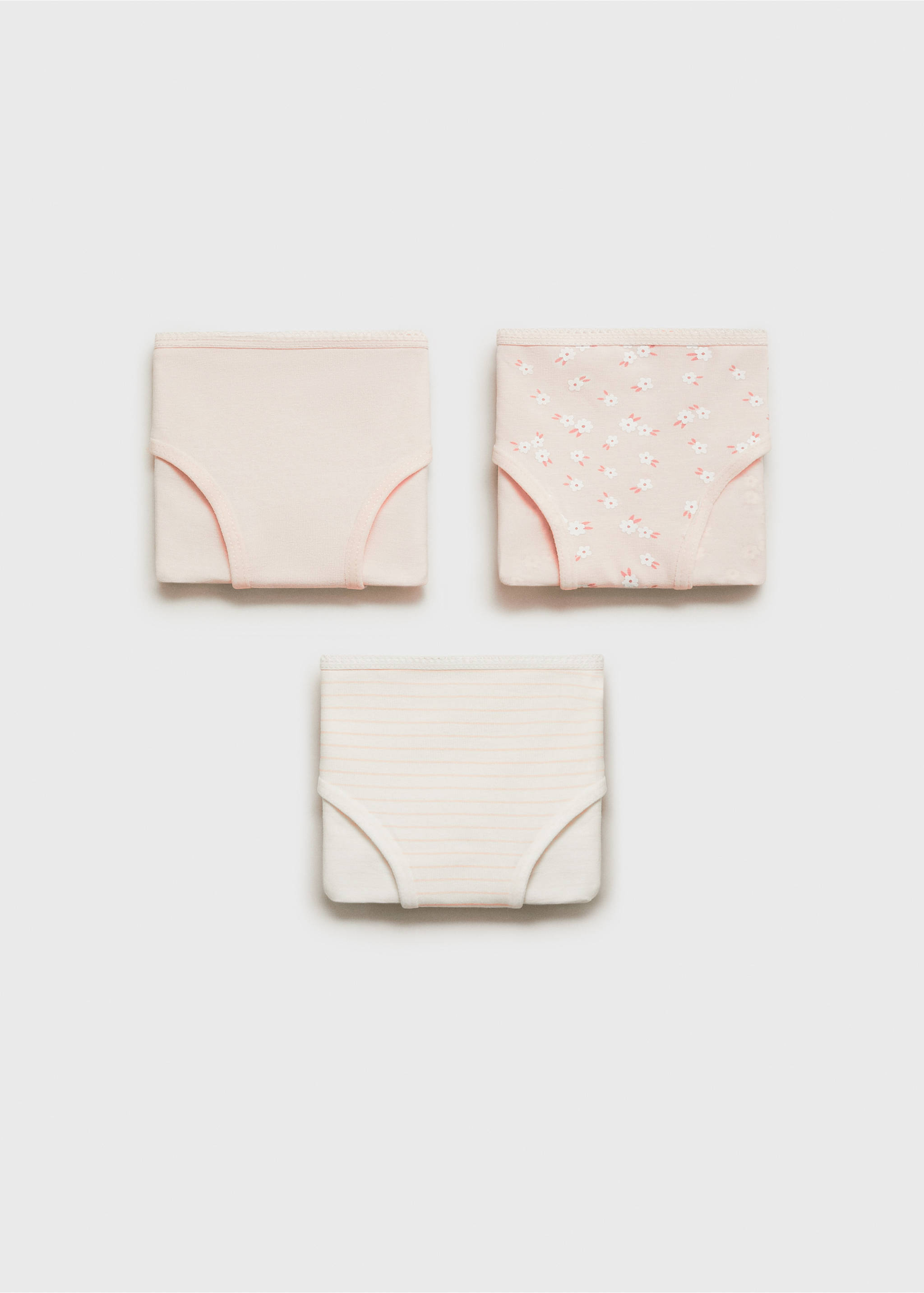 3er-Pack Basic-Slips - Artikel ohne Model, Rosa. Ref: 77027703-00.
