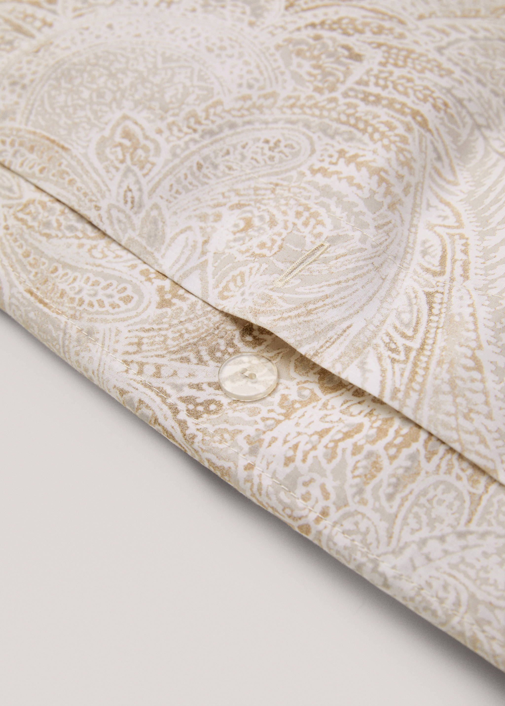 Povlak na přikrývku s potiskem paisley perkálová bavlna, na postel 135 cm - Detail zboží 3