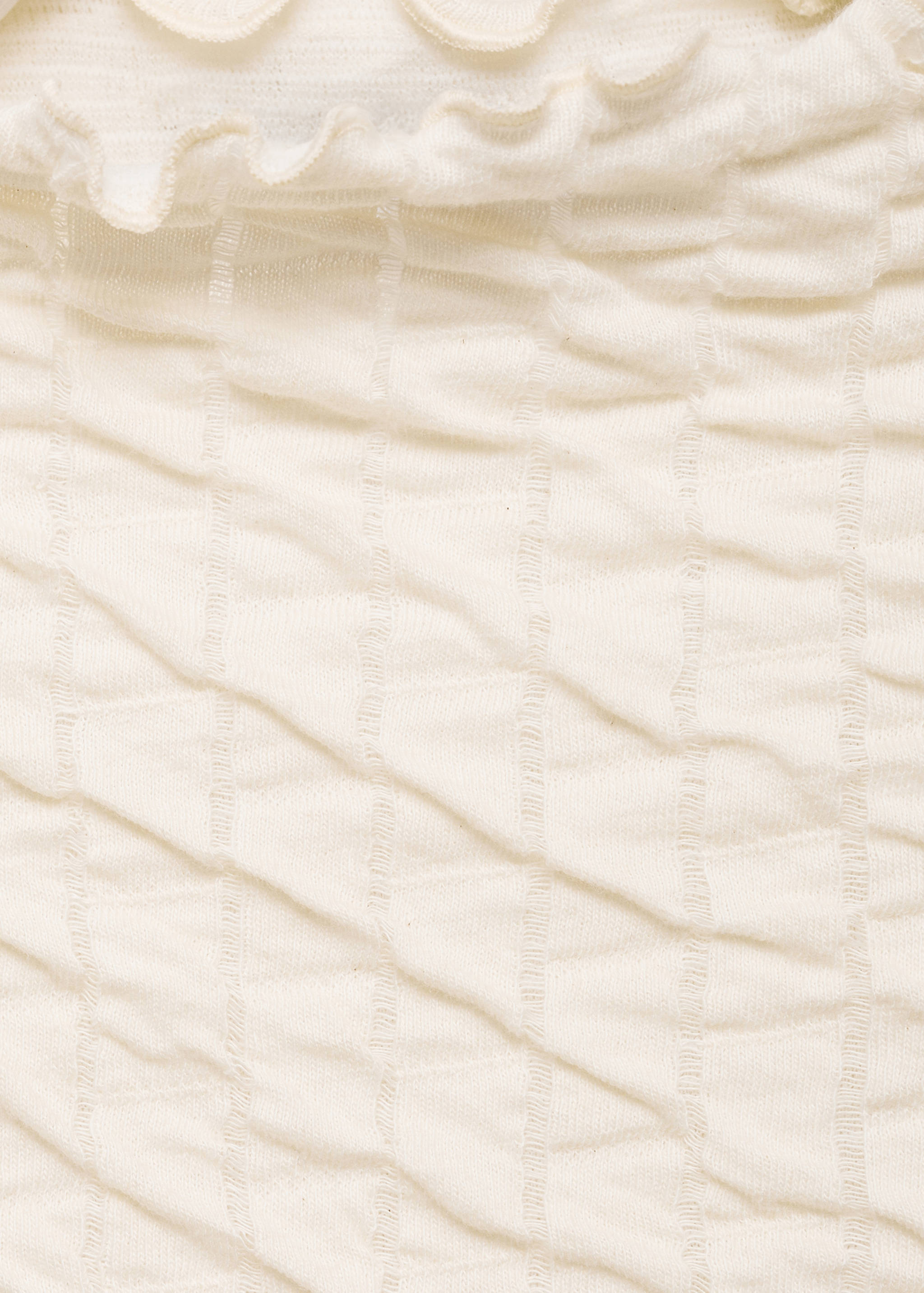 Camiseta fruncida manga larga - Detalle del artículo 8