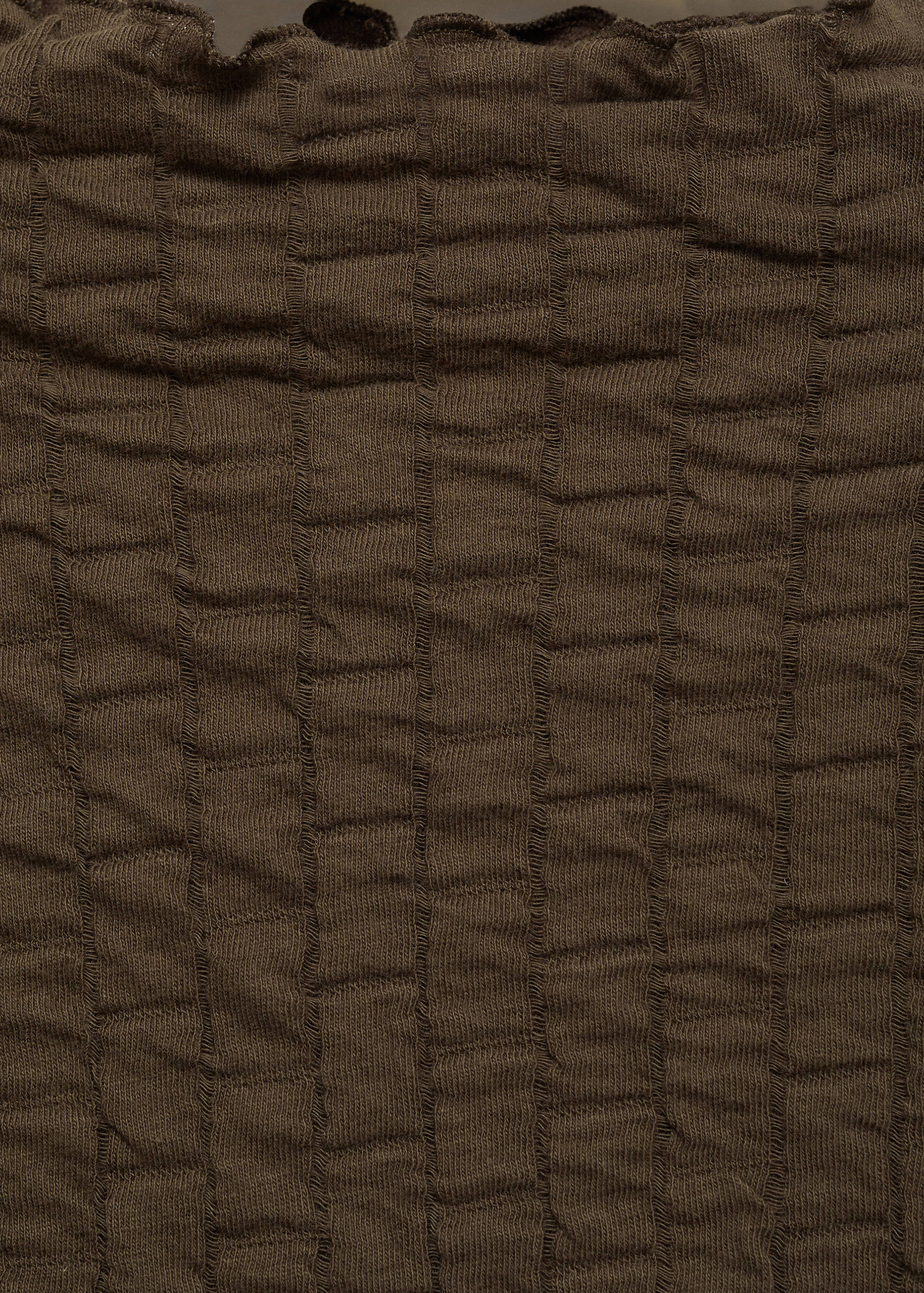 Camiseta fruncida manga larga - Detalle del artículo 8