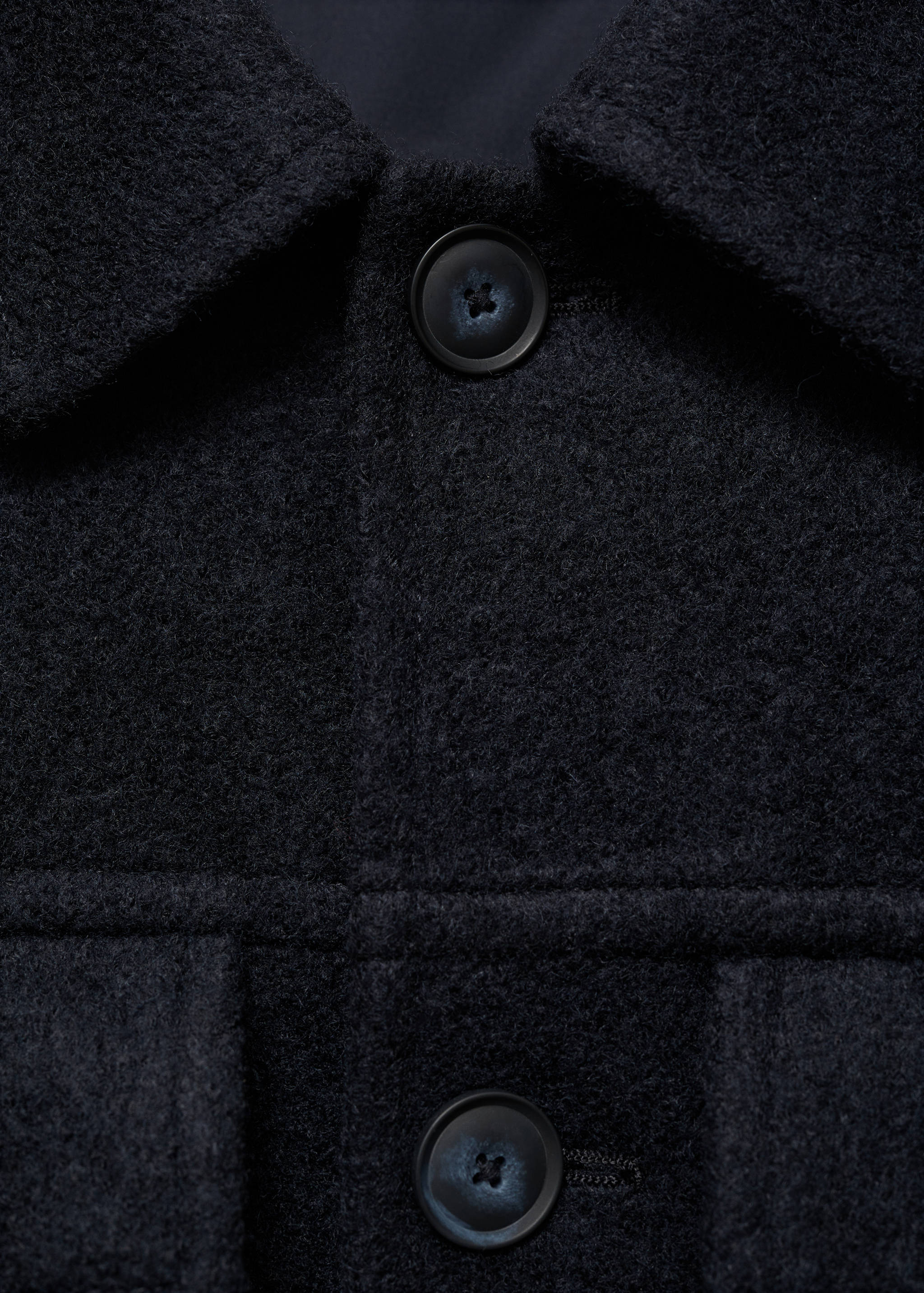 Wool jacket with pockets - Details of the article 8