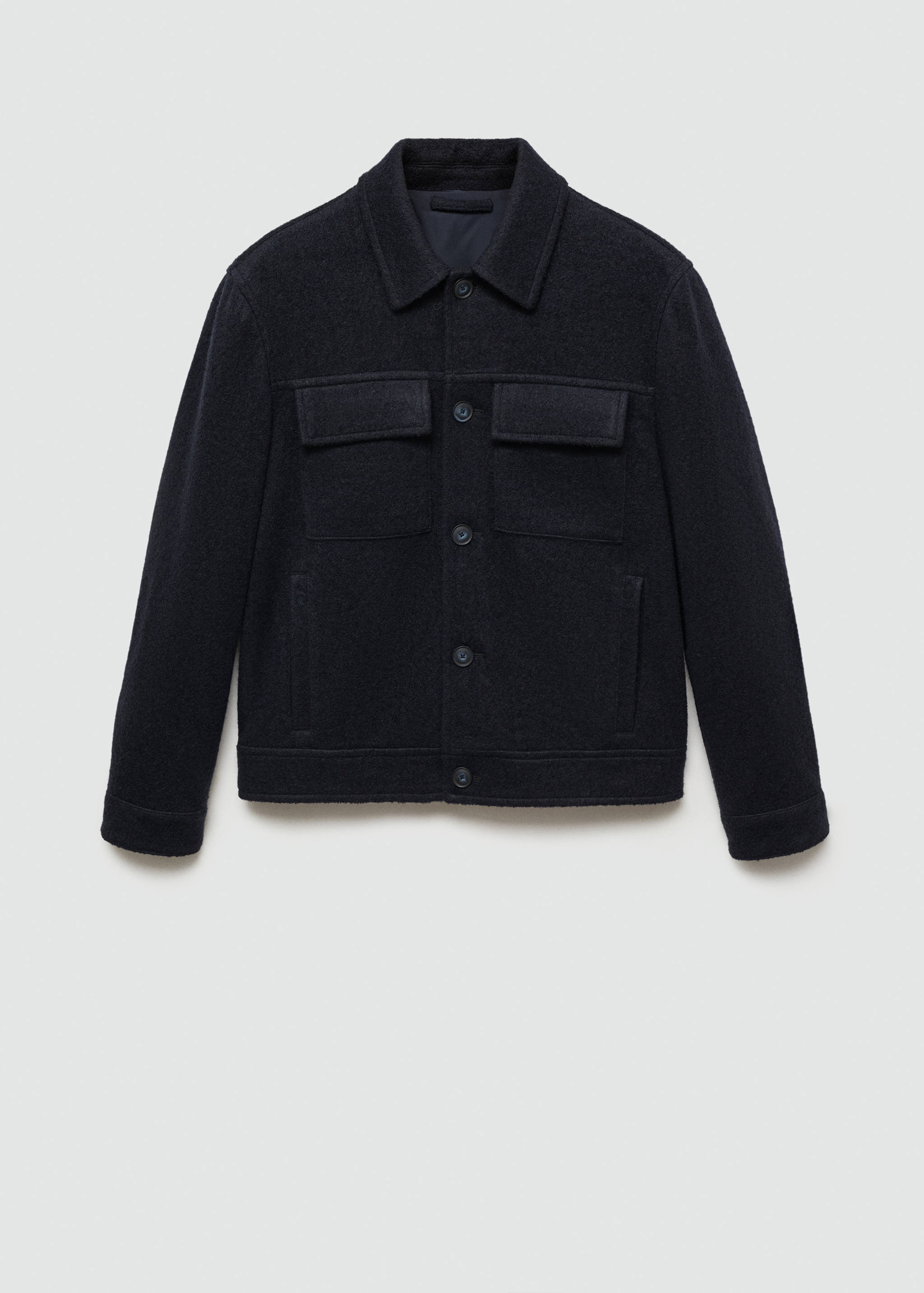 Veste laine à poches - Article sans modèle