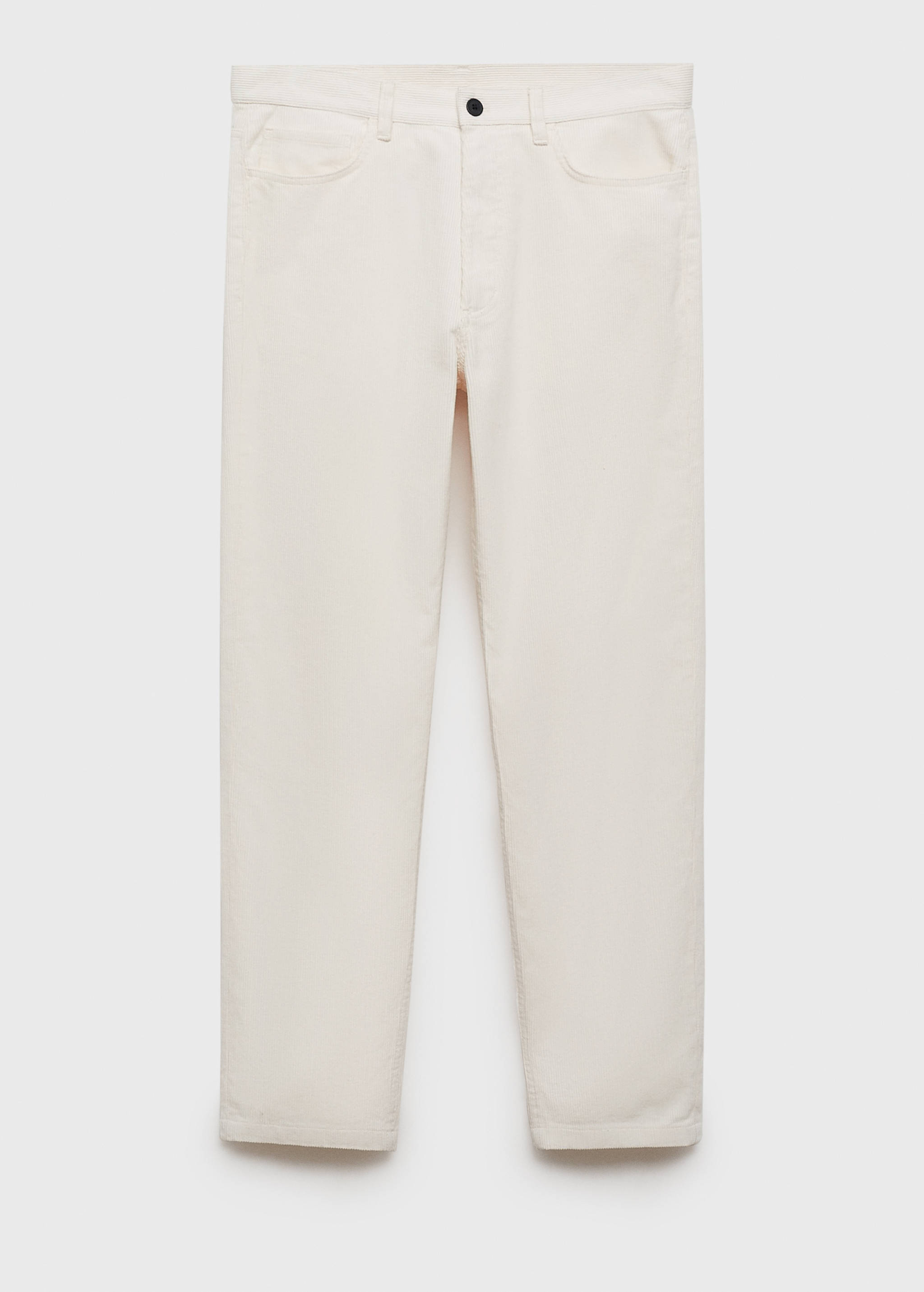 Corduroy regular-fit broek - Artikel zonder model