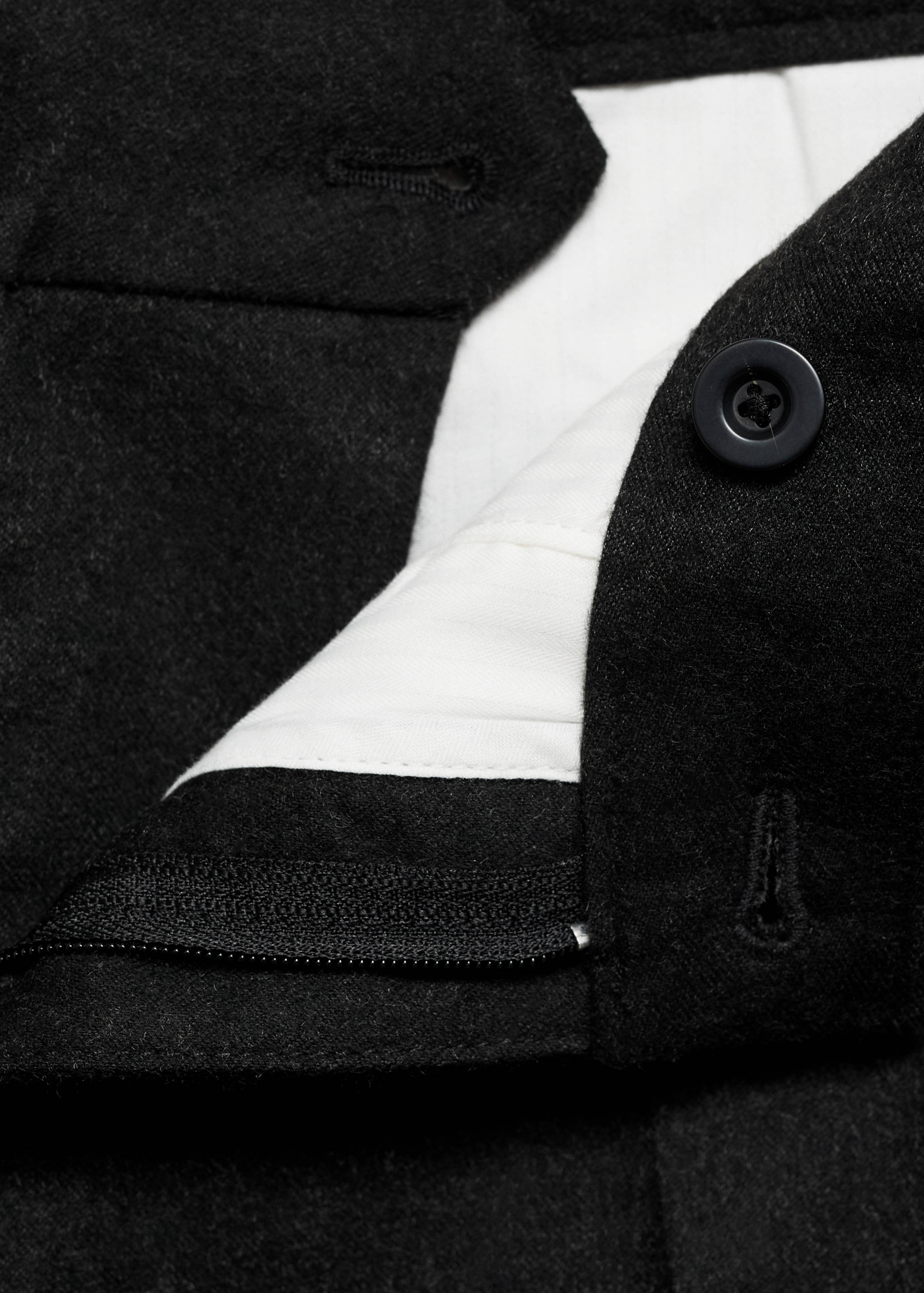 Flanellen cargobroek - Detail van het artikel 0