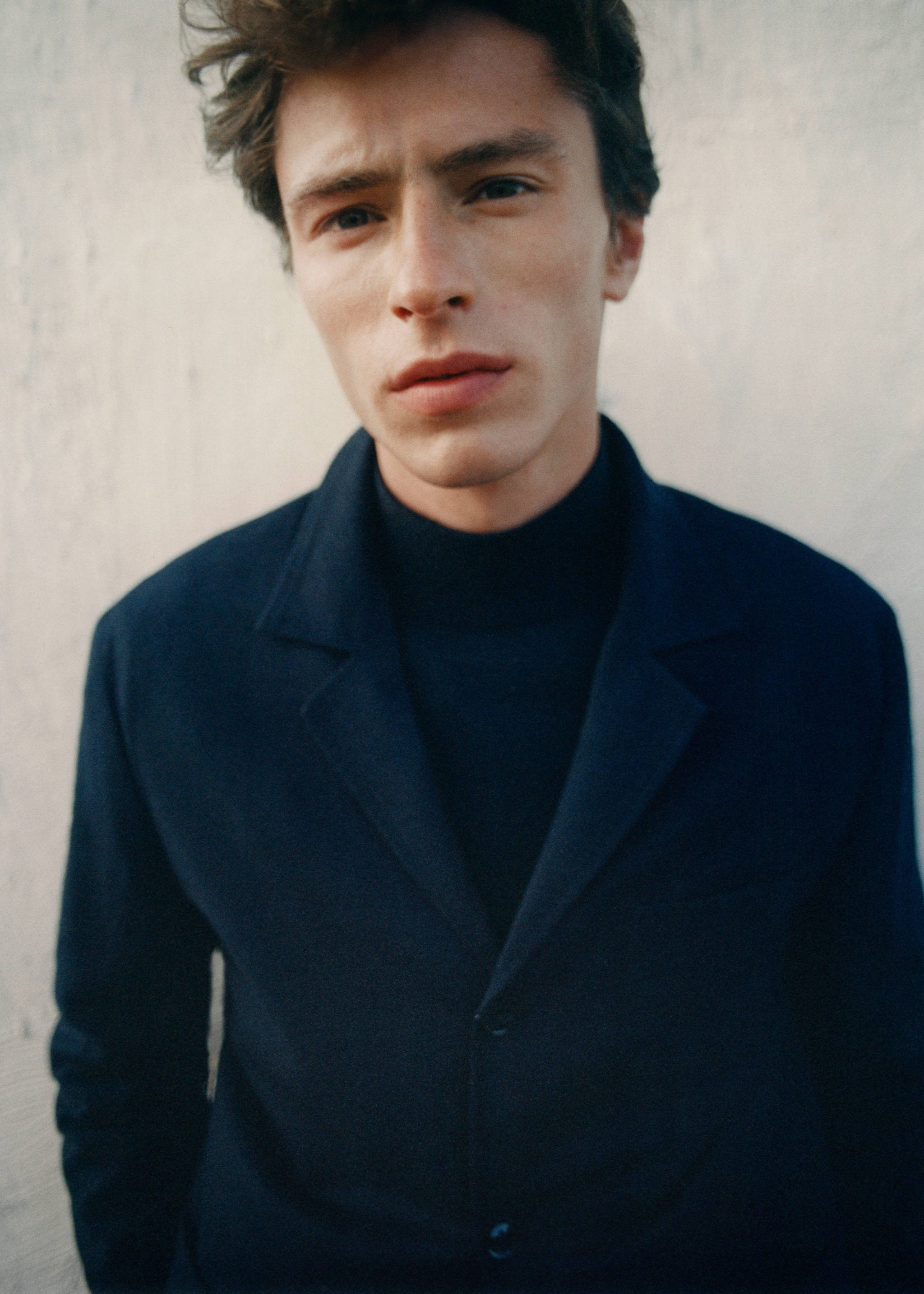 100% virgin wool flannel suit jacket - Details of the article 3