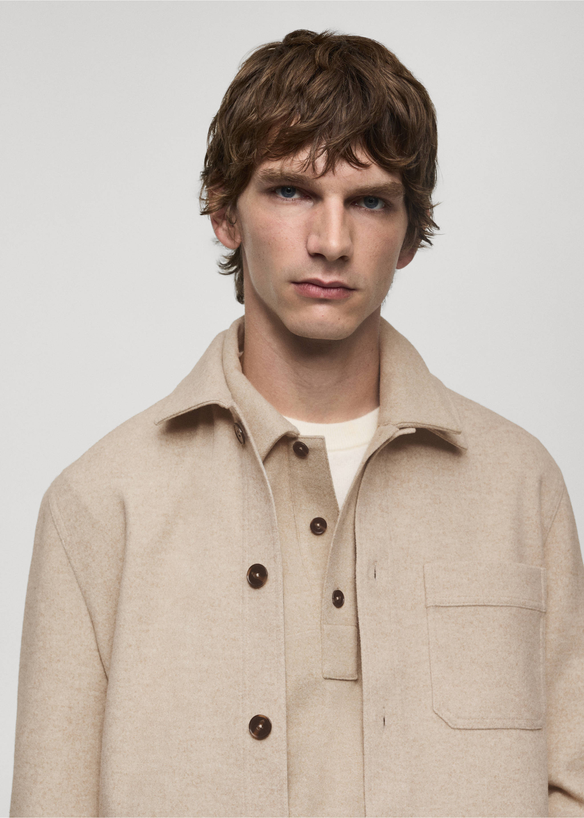 Polo regular fit teixit dessuadora - Detall de l'article 3, Sorra. Ref: 77027925-00.