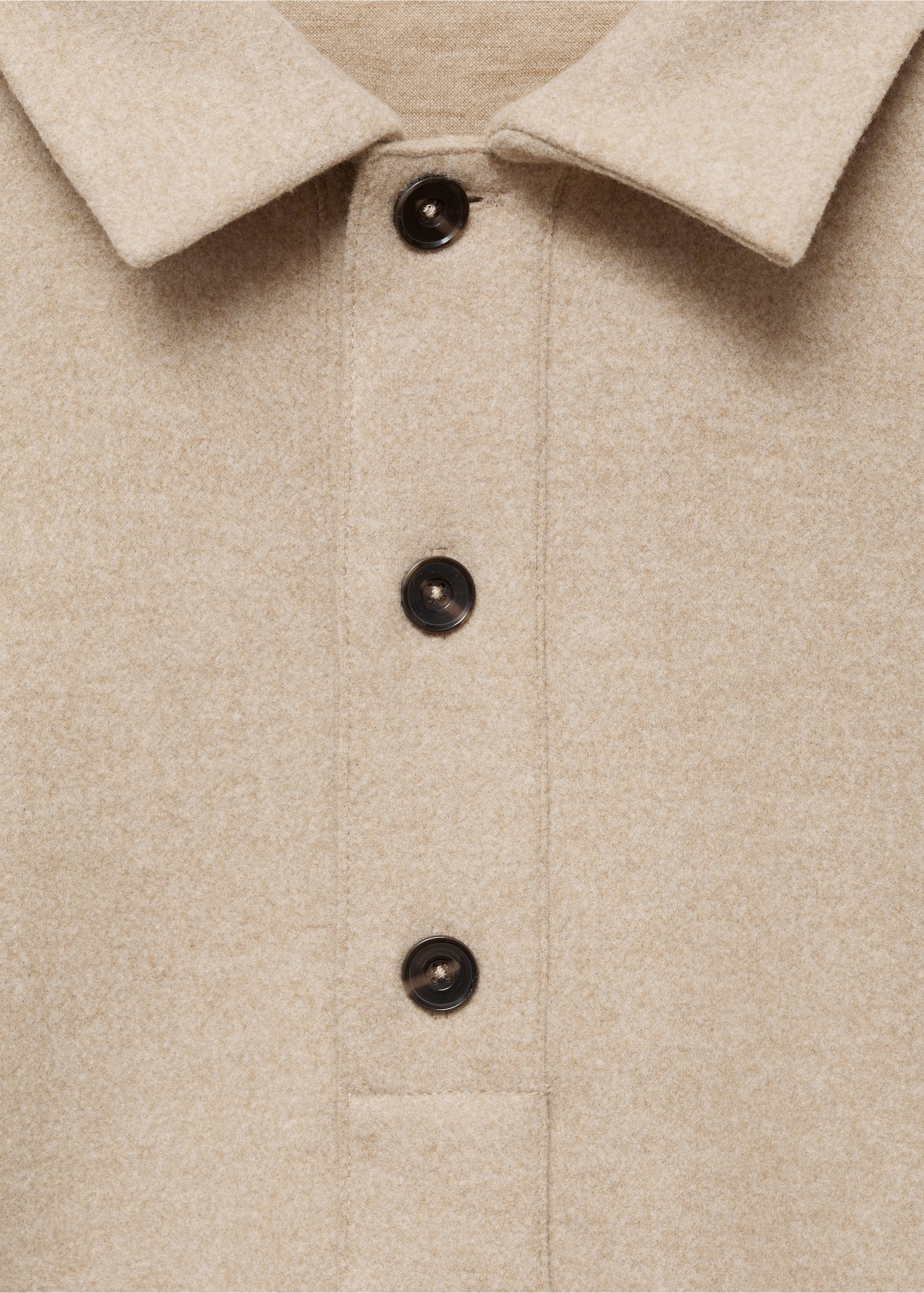 Polo regular fit teixit dessuadora - Detall de l'article 8, Sorra. Ref: 77027925-00.