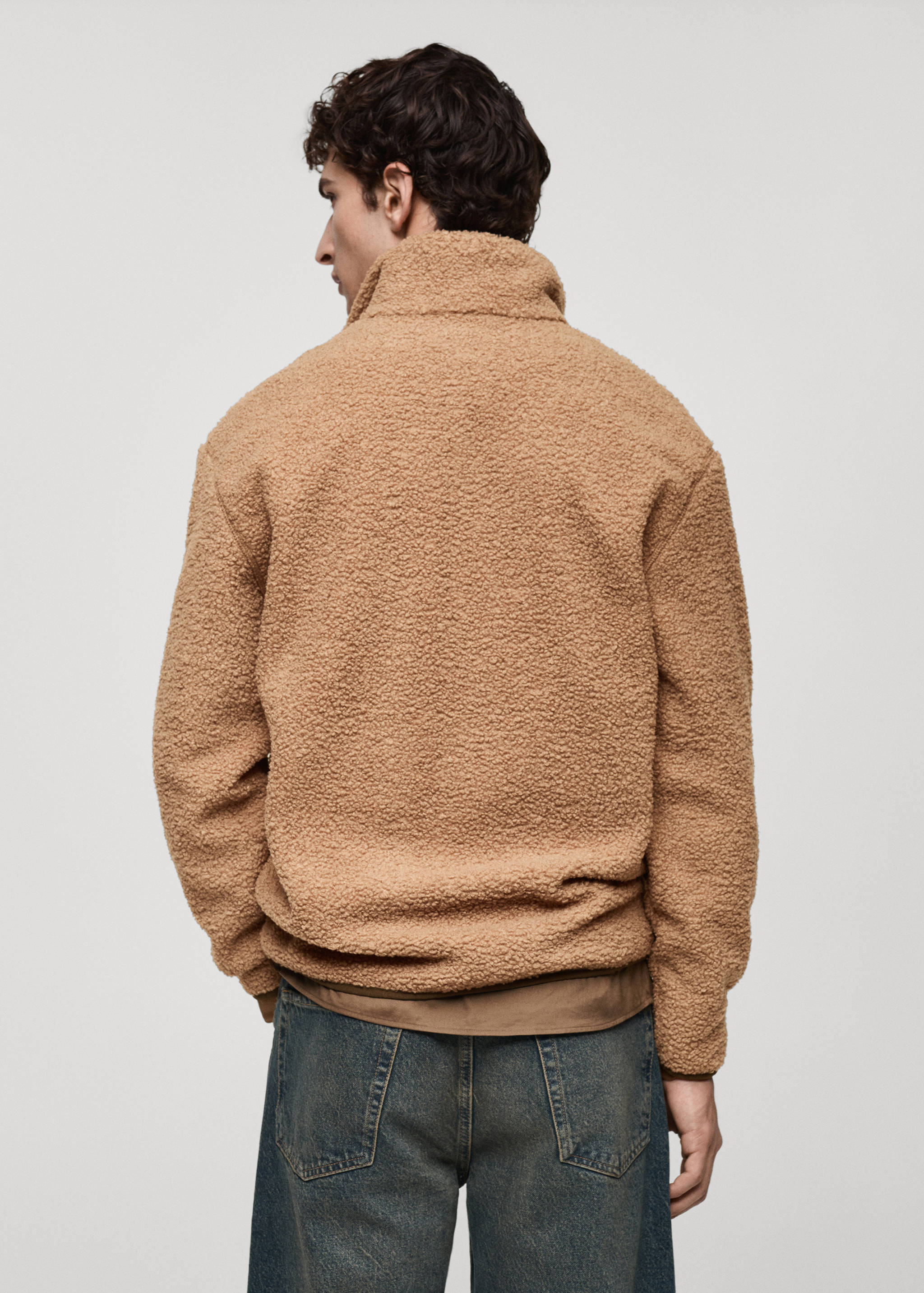 Teddy sweatshirt zak - Achterkant van het artikel