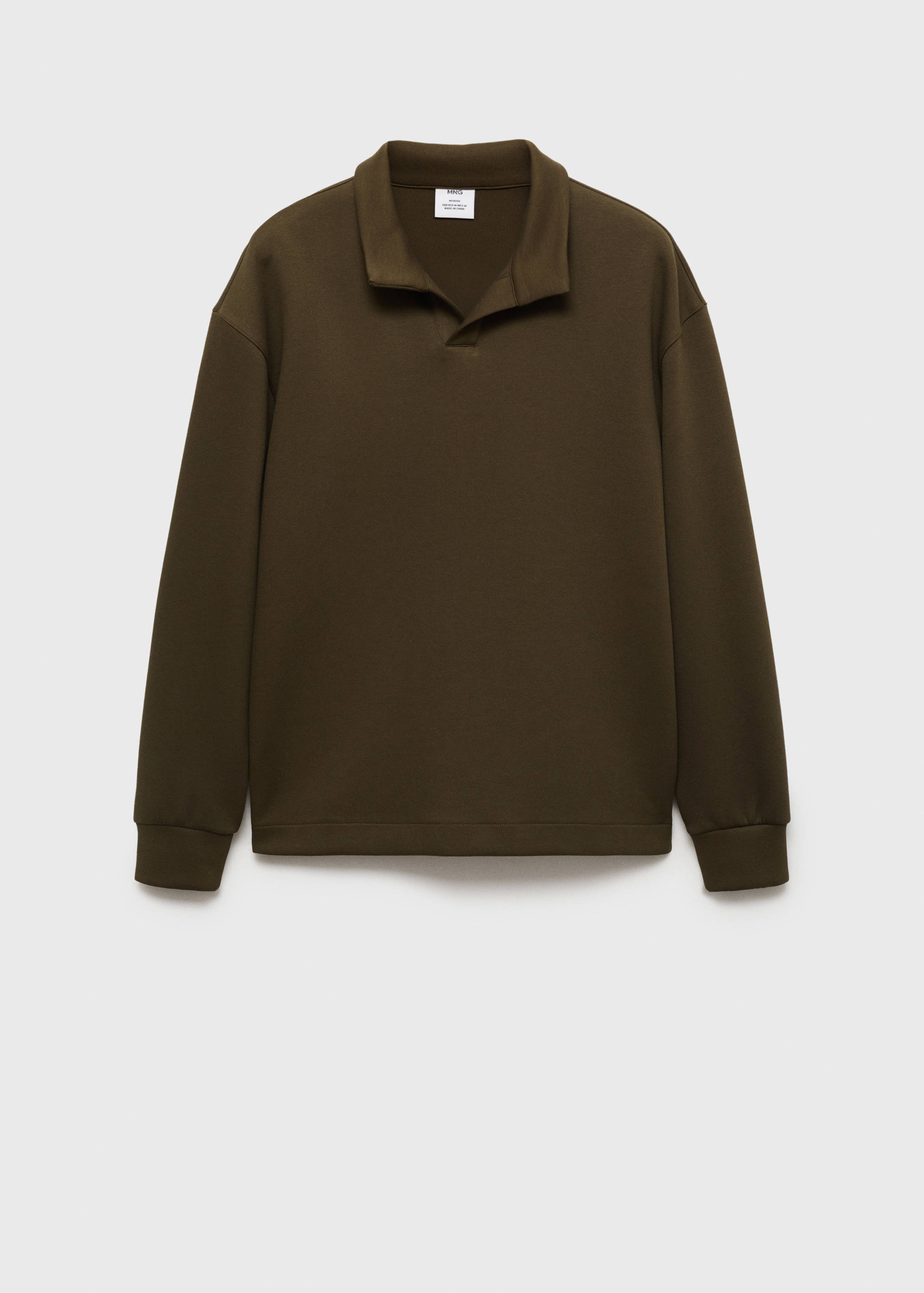 Dessuadora polo relaxed fit - Article sense model