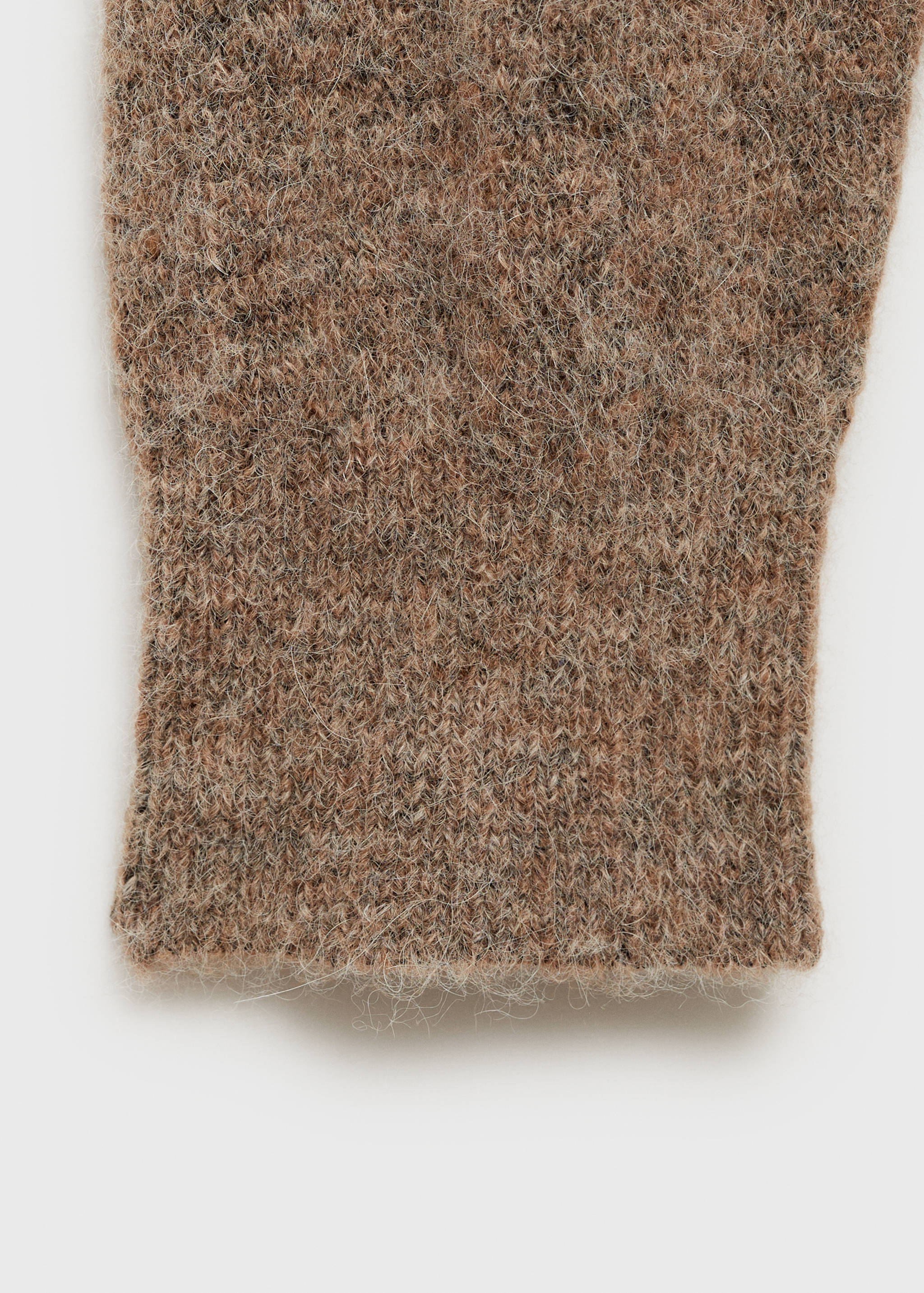 Jersey polo mezcla alpaca y lana - Detalle del artículo 0