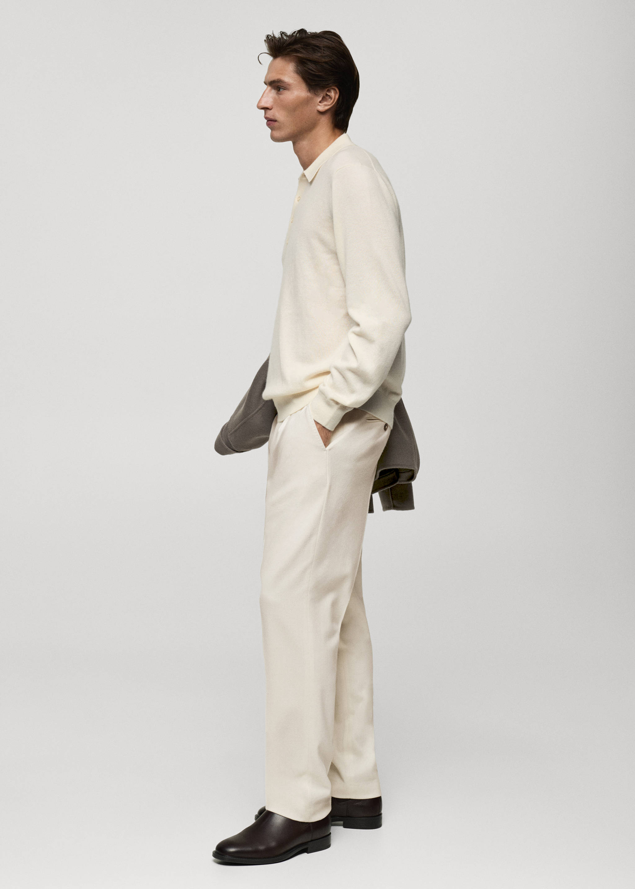 Jersey polo 100% cashmere - Detalle del artículo 2