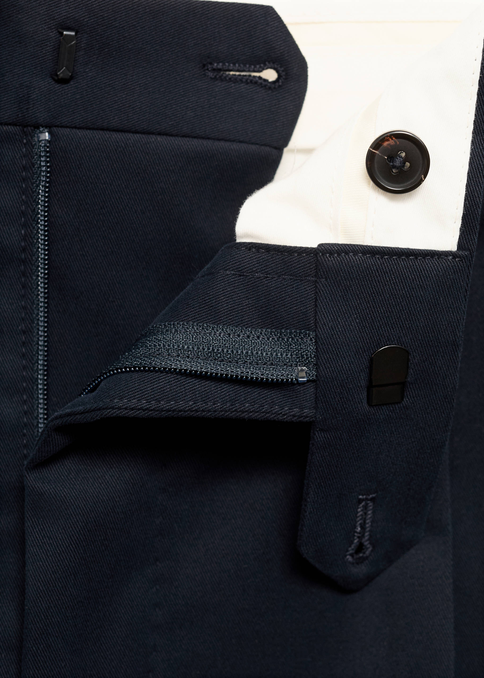 Pantalón twill algodón pinzas - Detalle del artículo 8