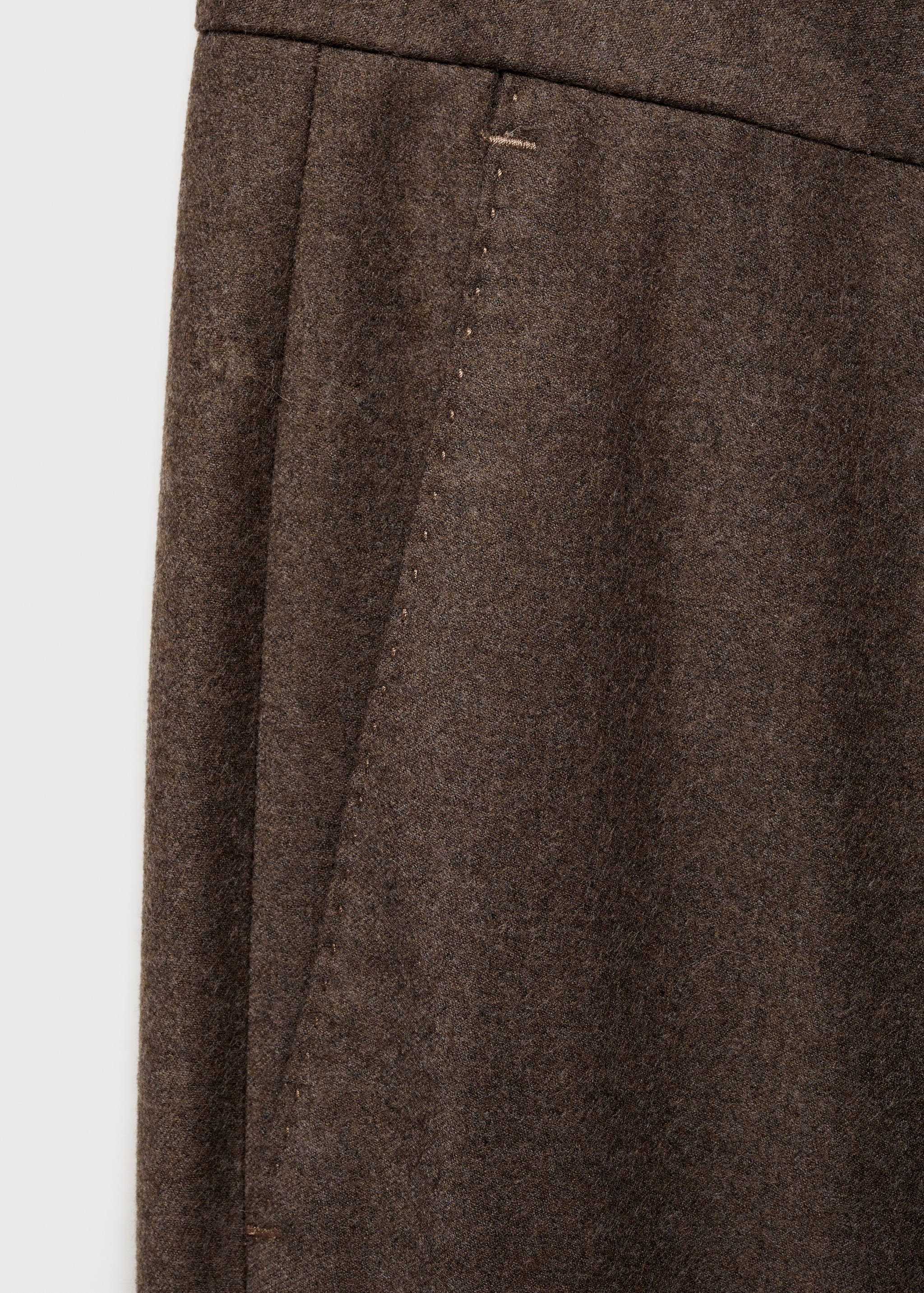 Pantalón traje franela 100% lana italiana - Detalle del artículo 8