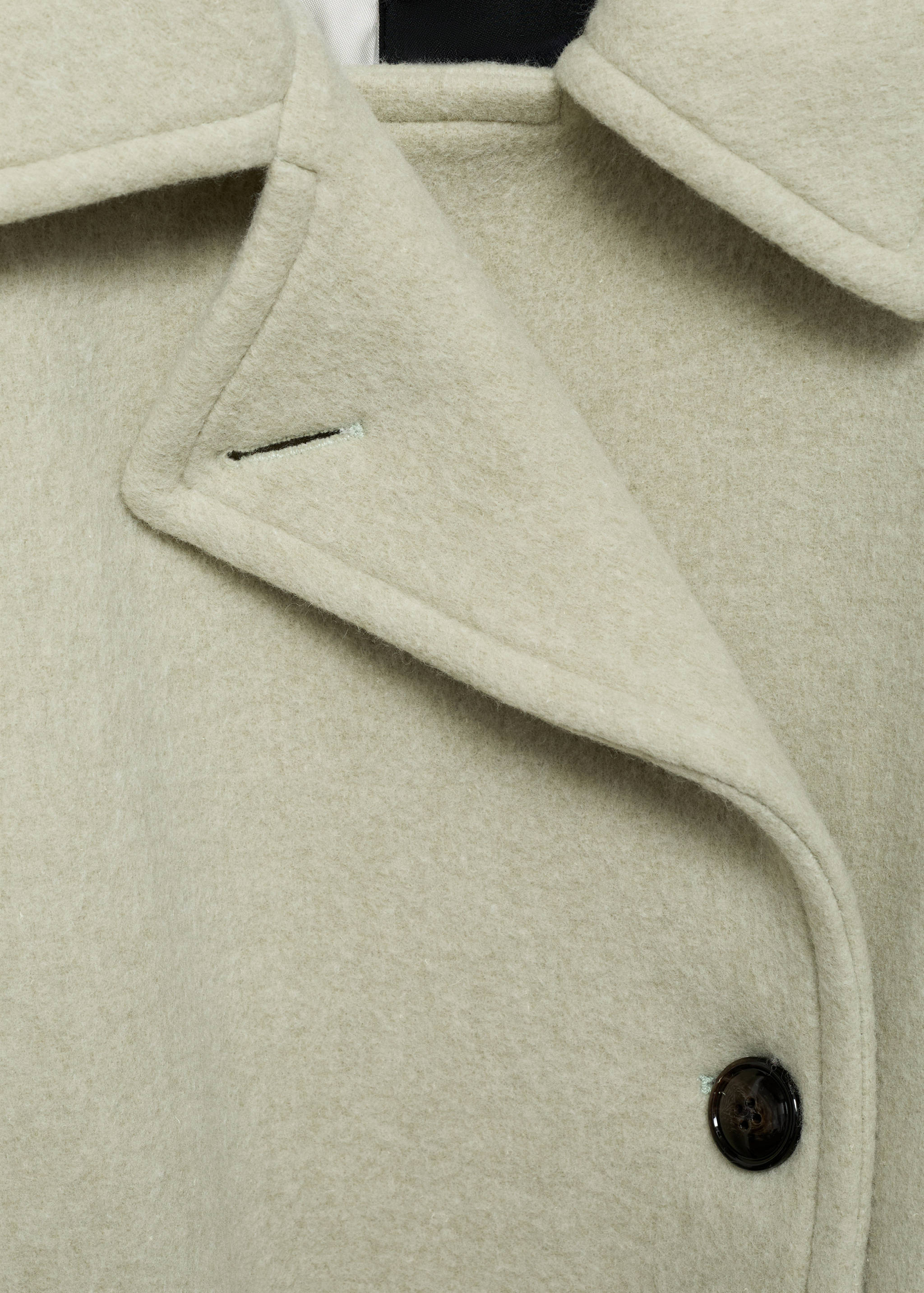 Wollmantel mit Gürtel - Detail des Artikels 8