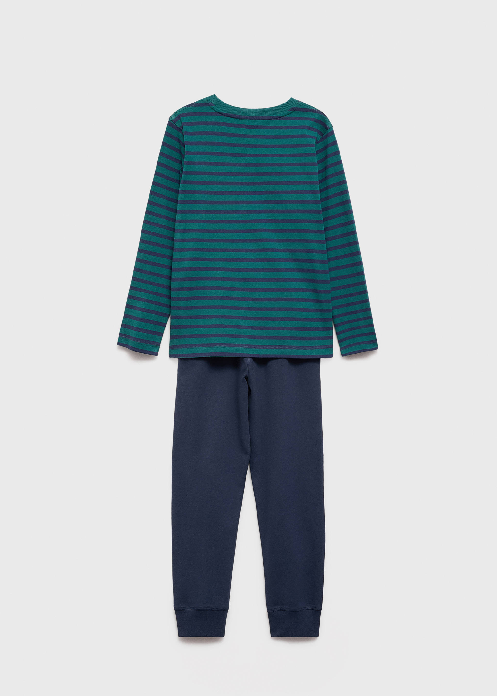 Striped long pyjamas - Reverse of the article