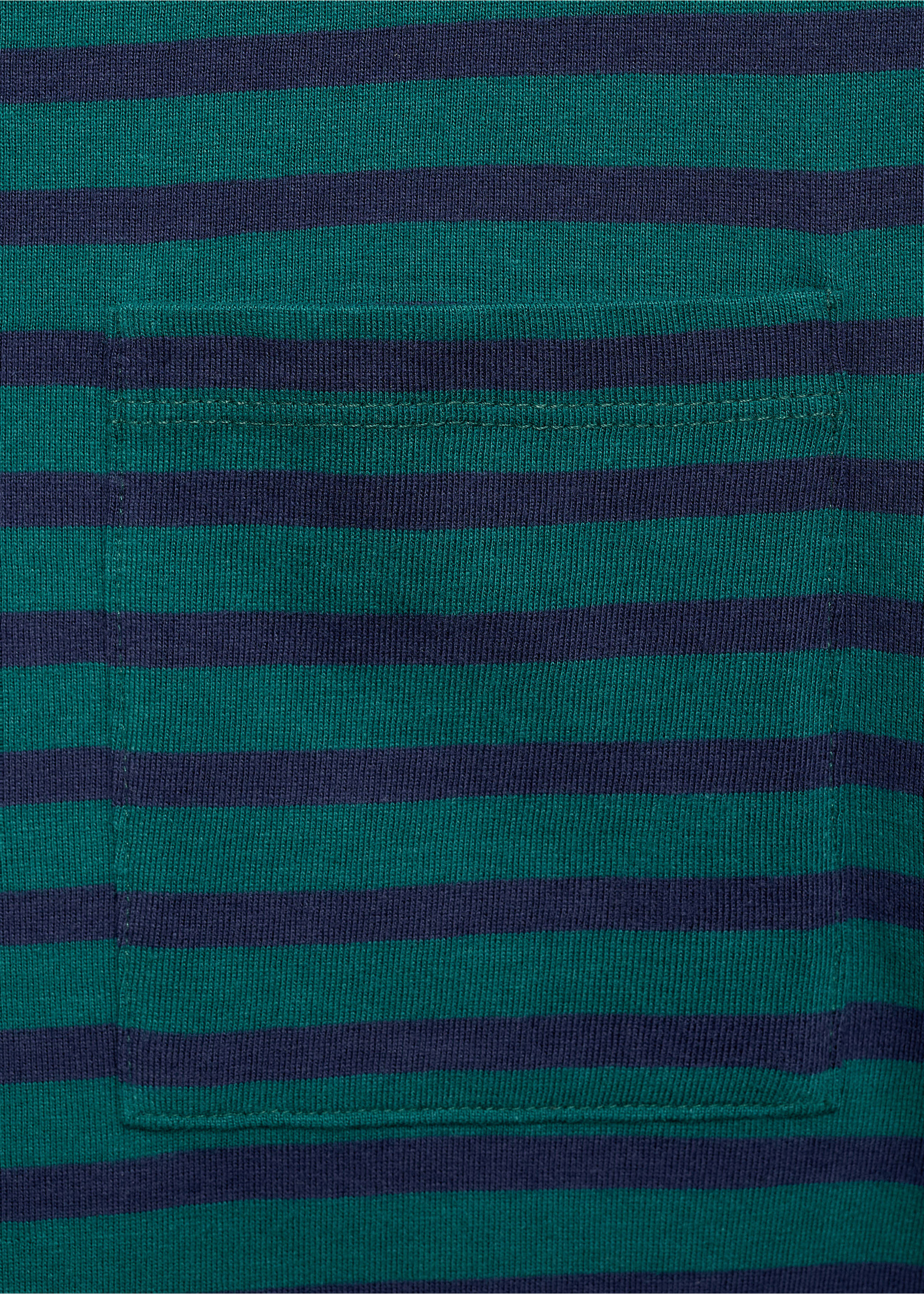 Striped long pyjamas - Details of the article 8, Green. Ref: 77028266-00.