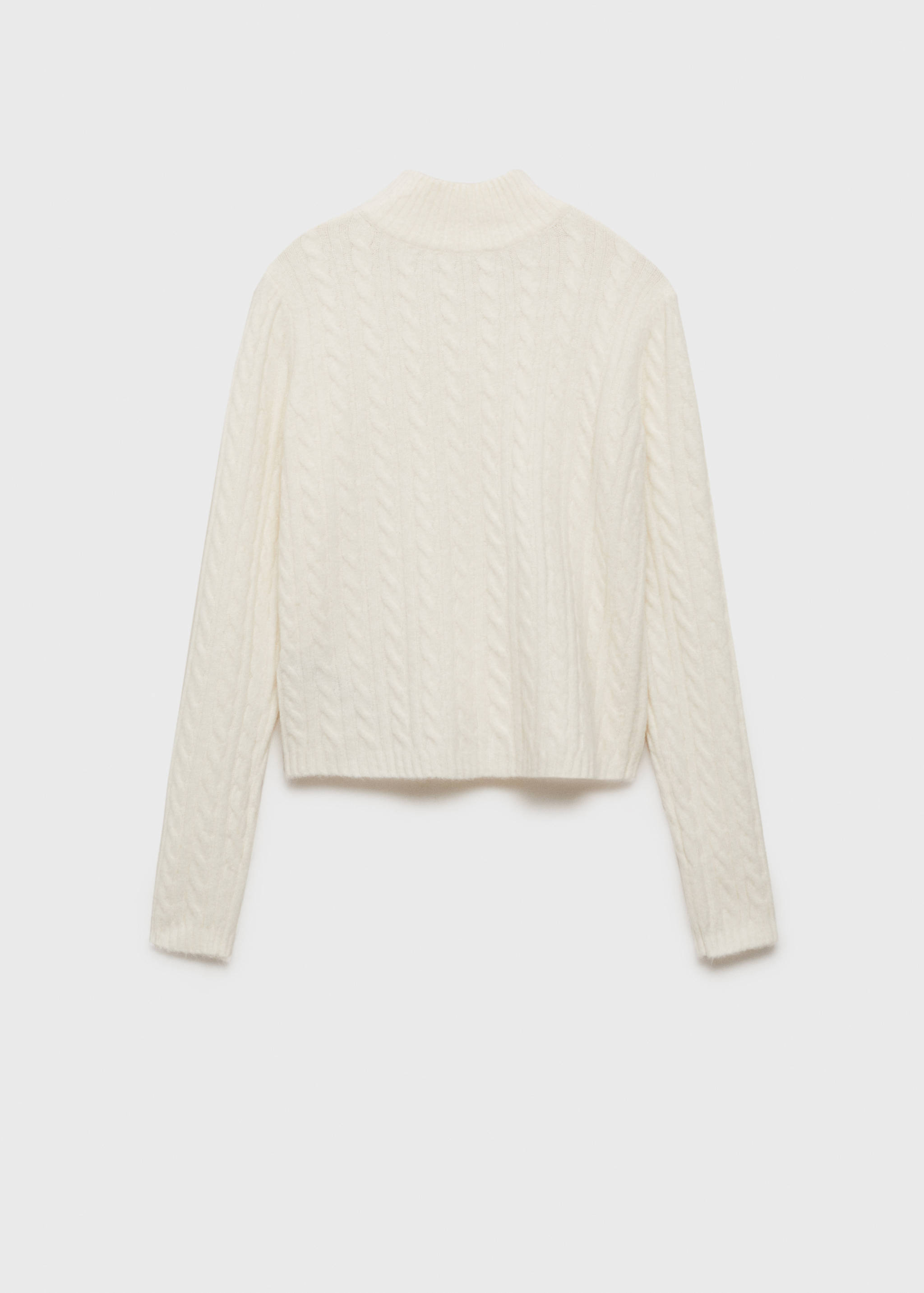 Pull-over maille tressée - Article sans modèle