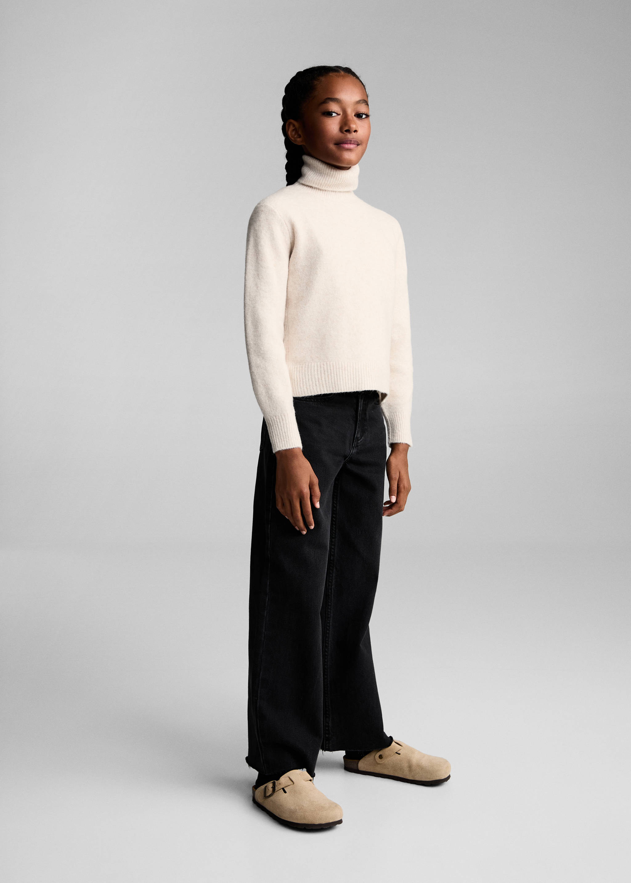 Strickpullover mit Rollkragen - Allgemeine Ansicht