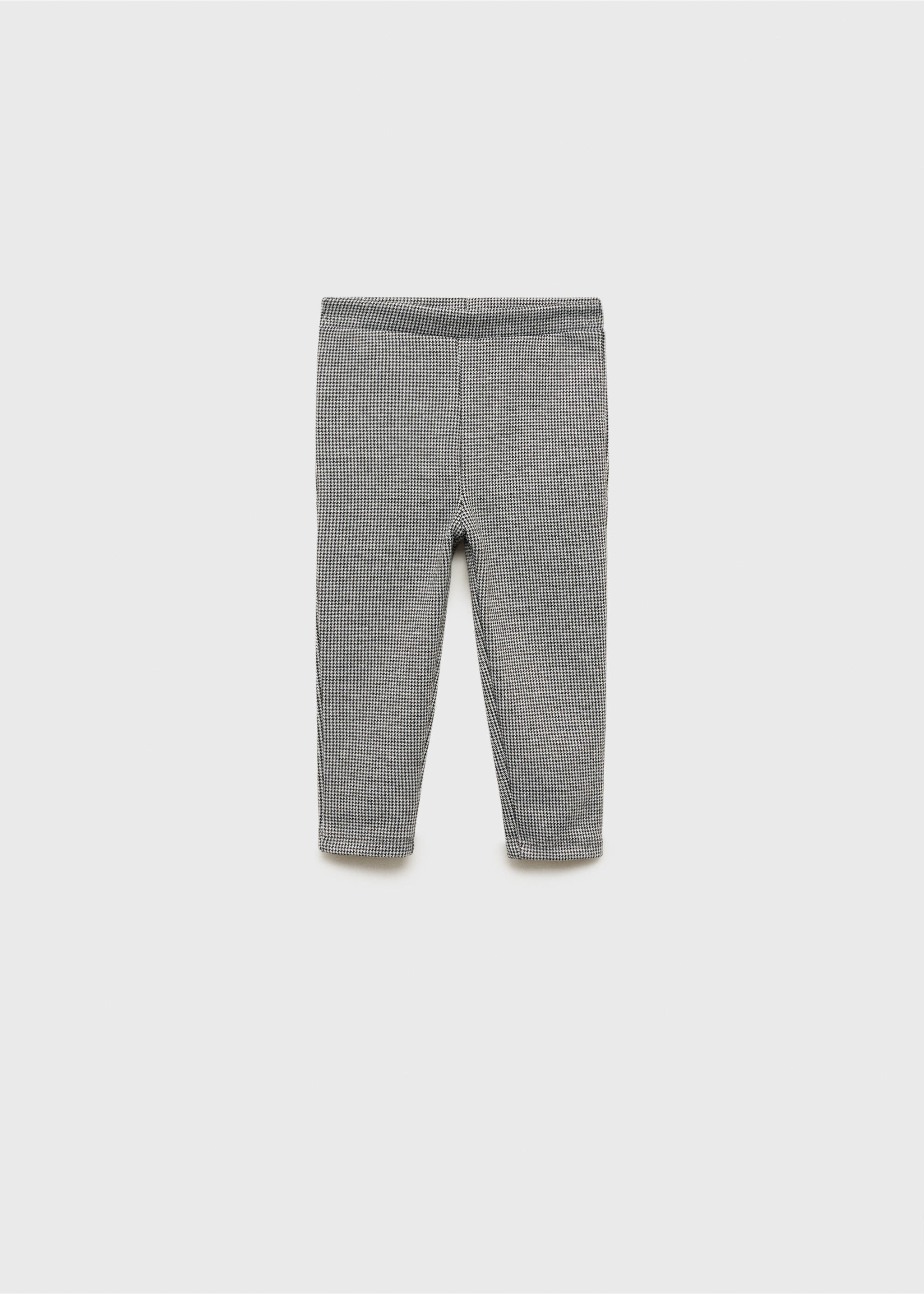 Leggings pied-de-coq - Article sans modèle, Noir. Ref: 77028276-00.