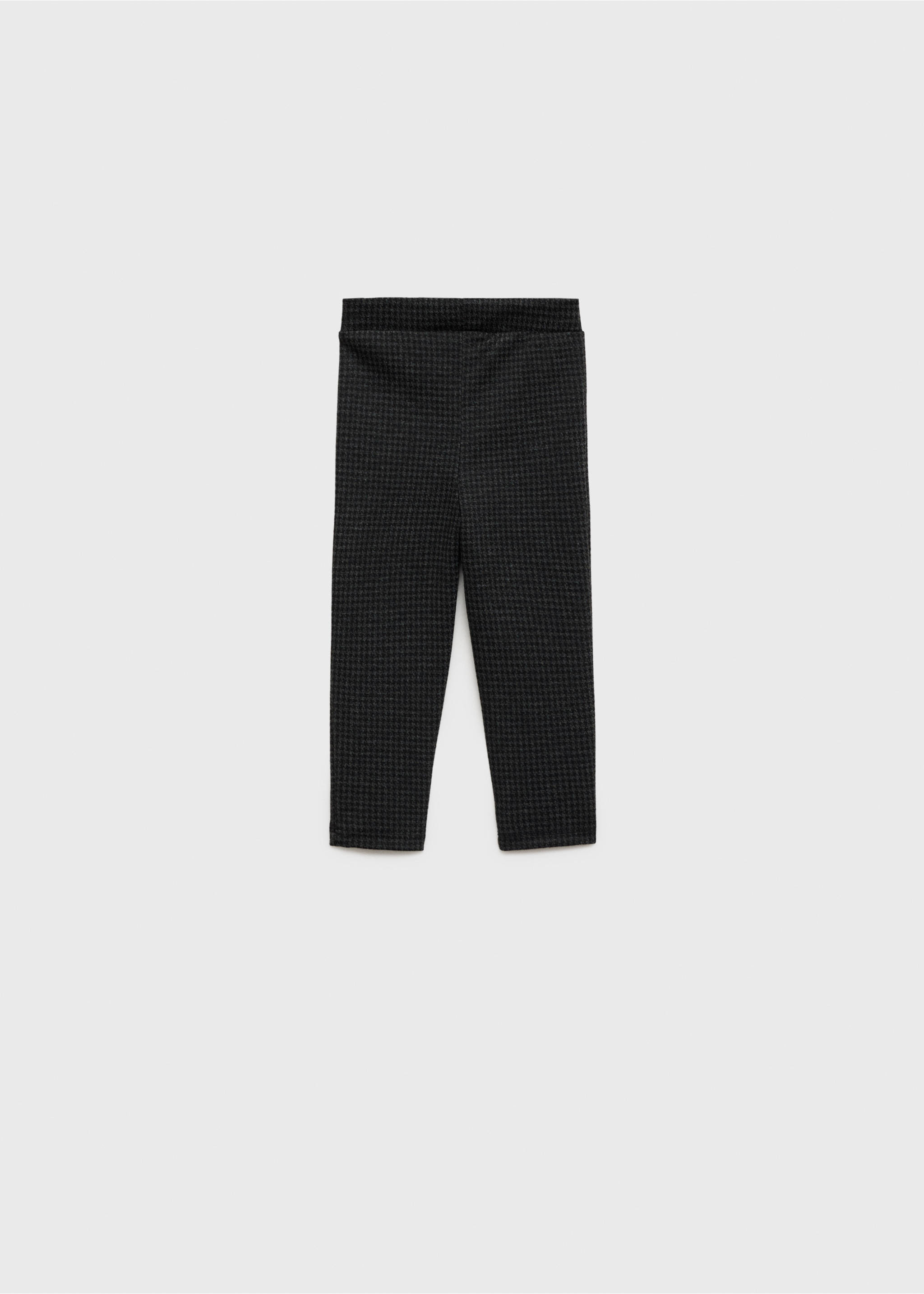 Leggings pied-de-coq - Verso de l’article, Gris anthracite. Ref: 77028279-00.