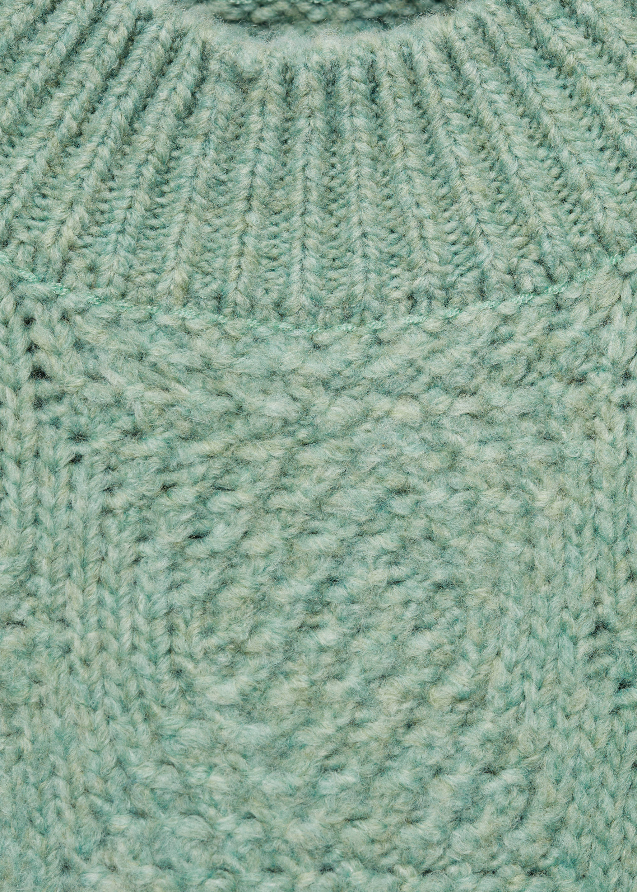 Strickpullover mit halbhohem Kragen - Detail des Artikels 8