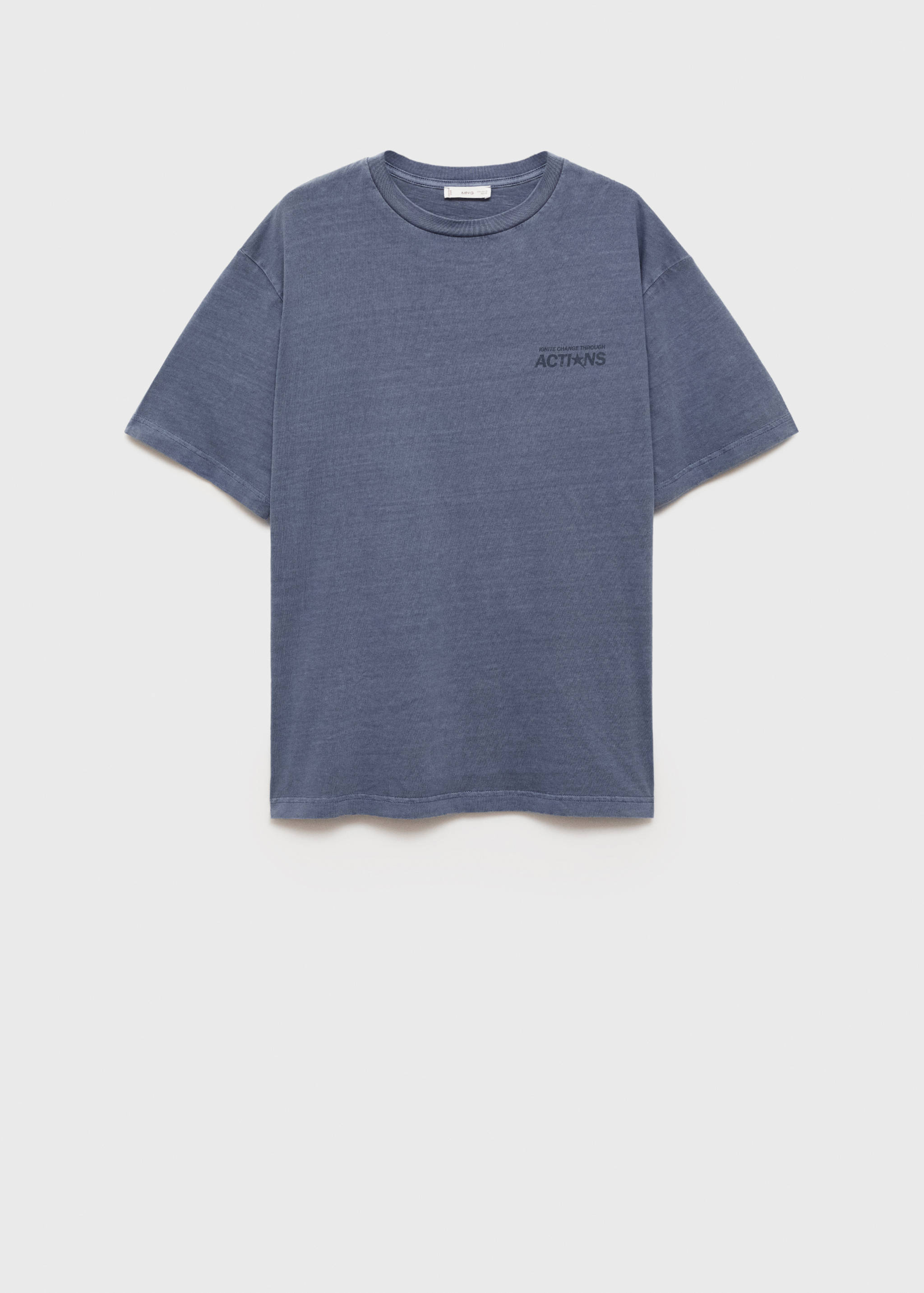 T-shirt com mensagem estampada - Artigo sem modelo