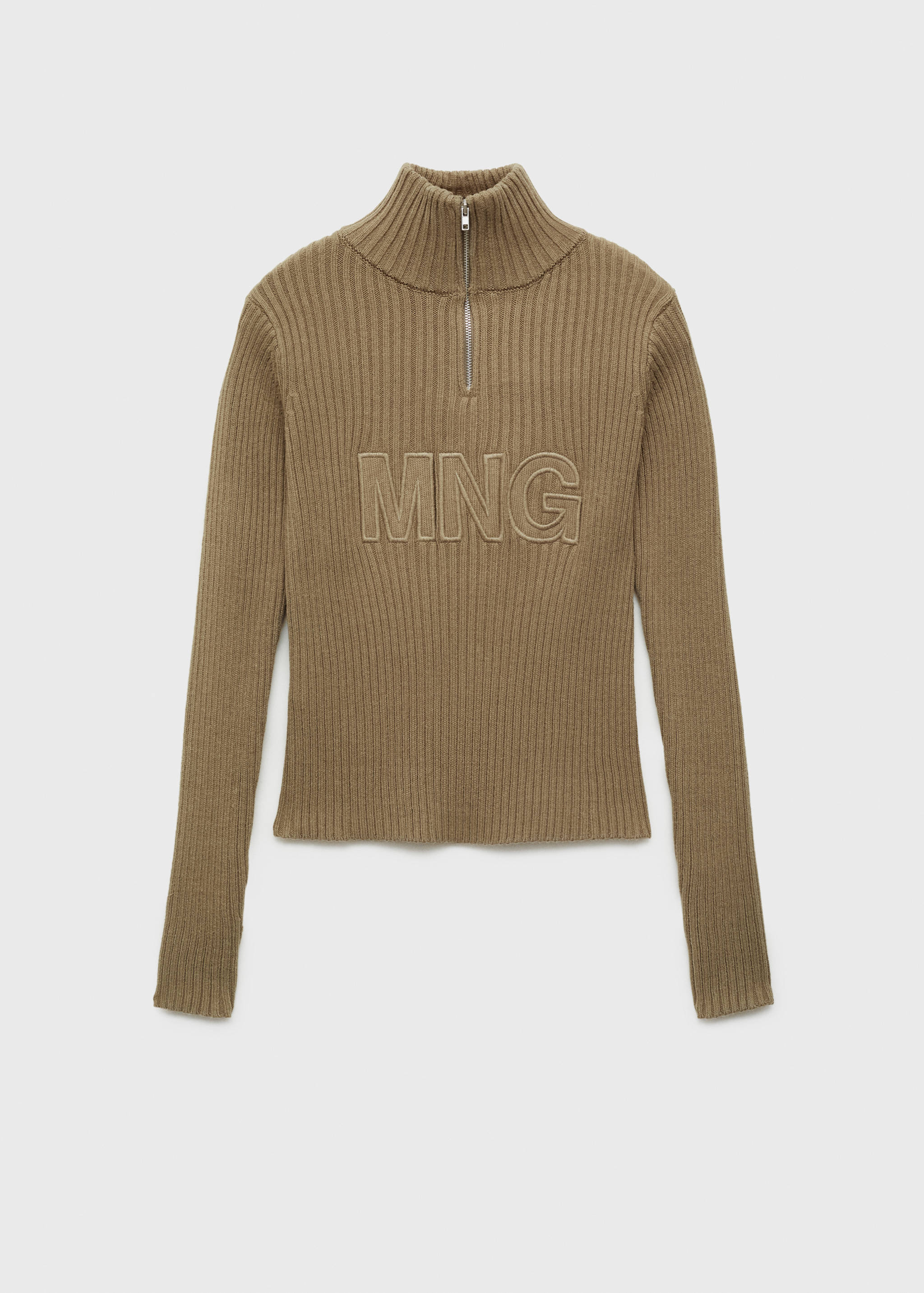 Logo-Pullover mit halbhohem Kragen - Artikel ohne Model