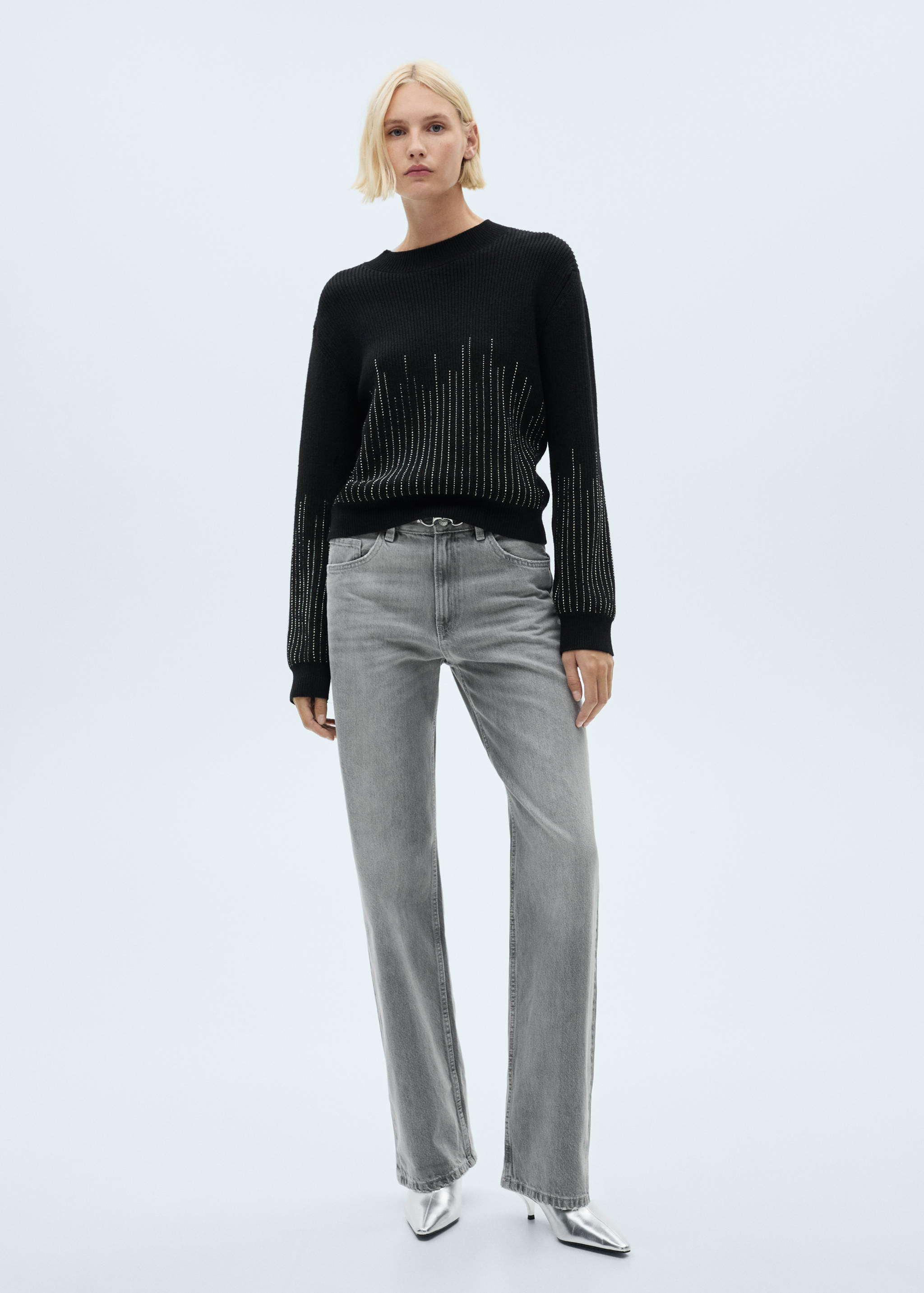 Jersey detalles strass - Plano general