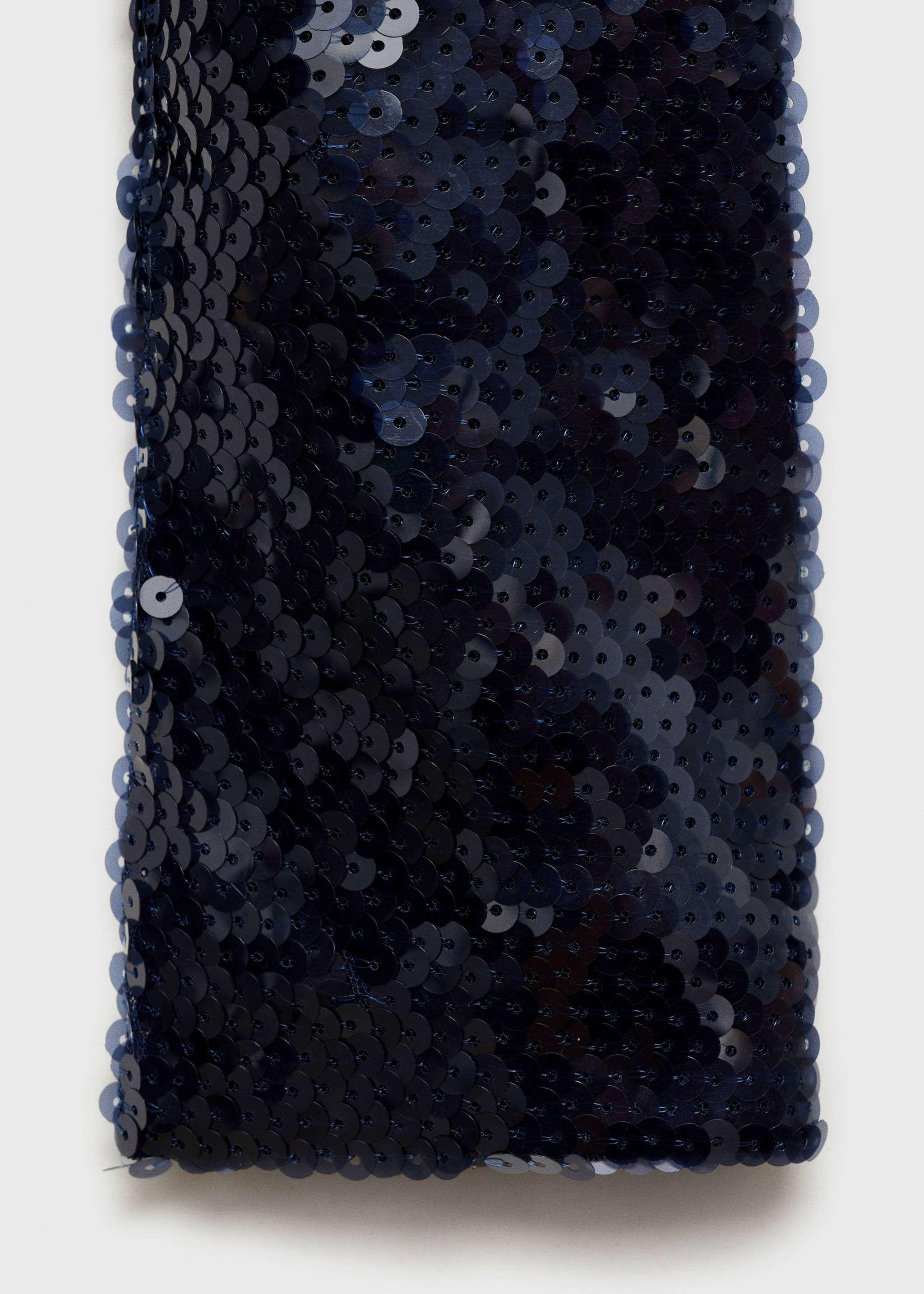 Schulterfreie Bluse mit Paillettenverzierung - Detail des Artikels 0