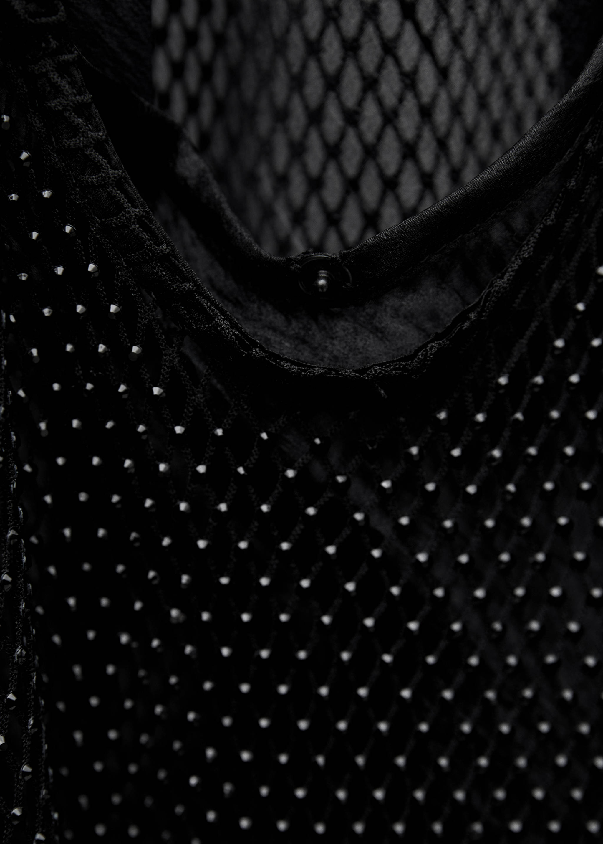 Hálós ruha strasszköves részlettel - A termék adatai 0