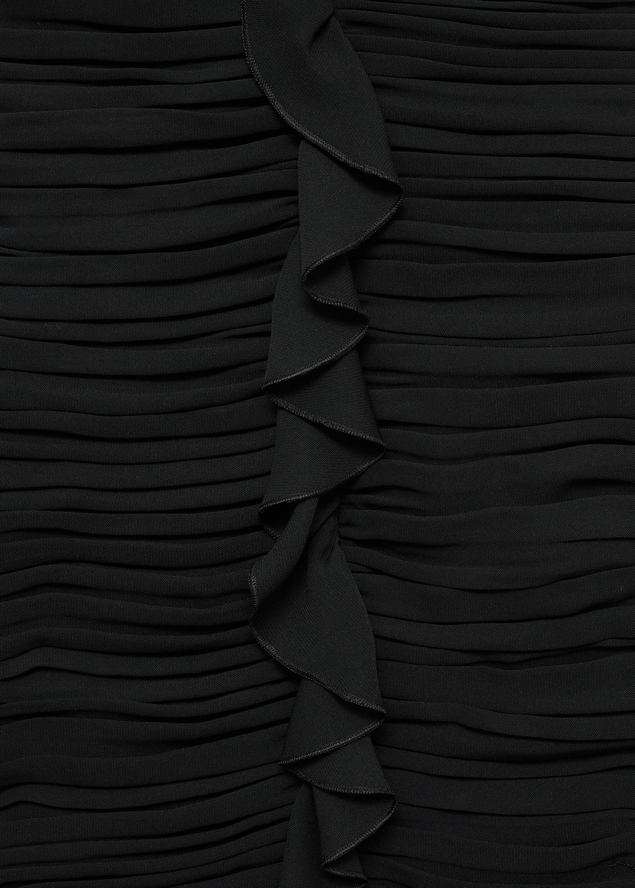 Neckholder-Kleid mit gerafften Details - Detail des Artikels 8