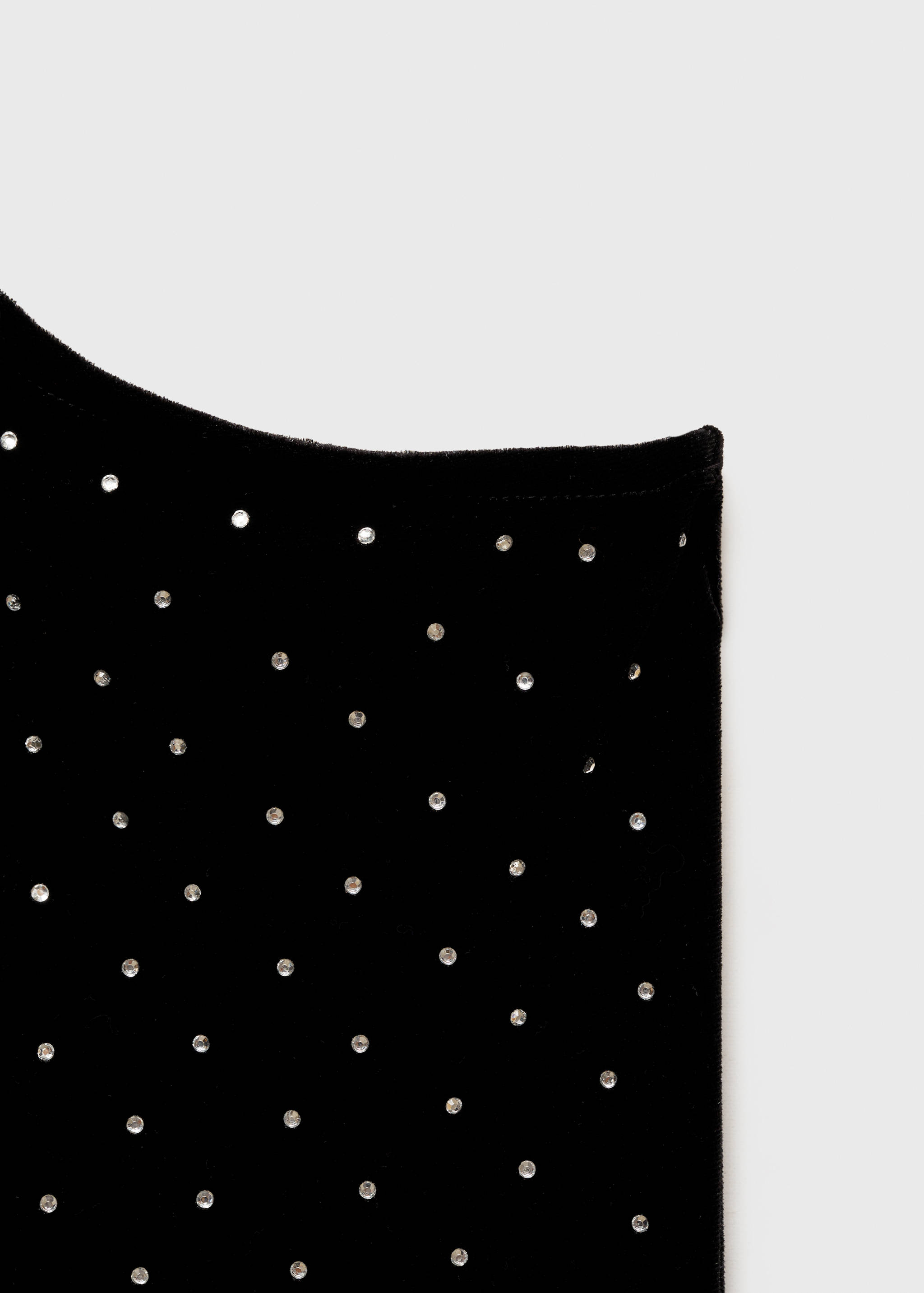 Vestido assimétrico com strass - Pormenor do artigo 8