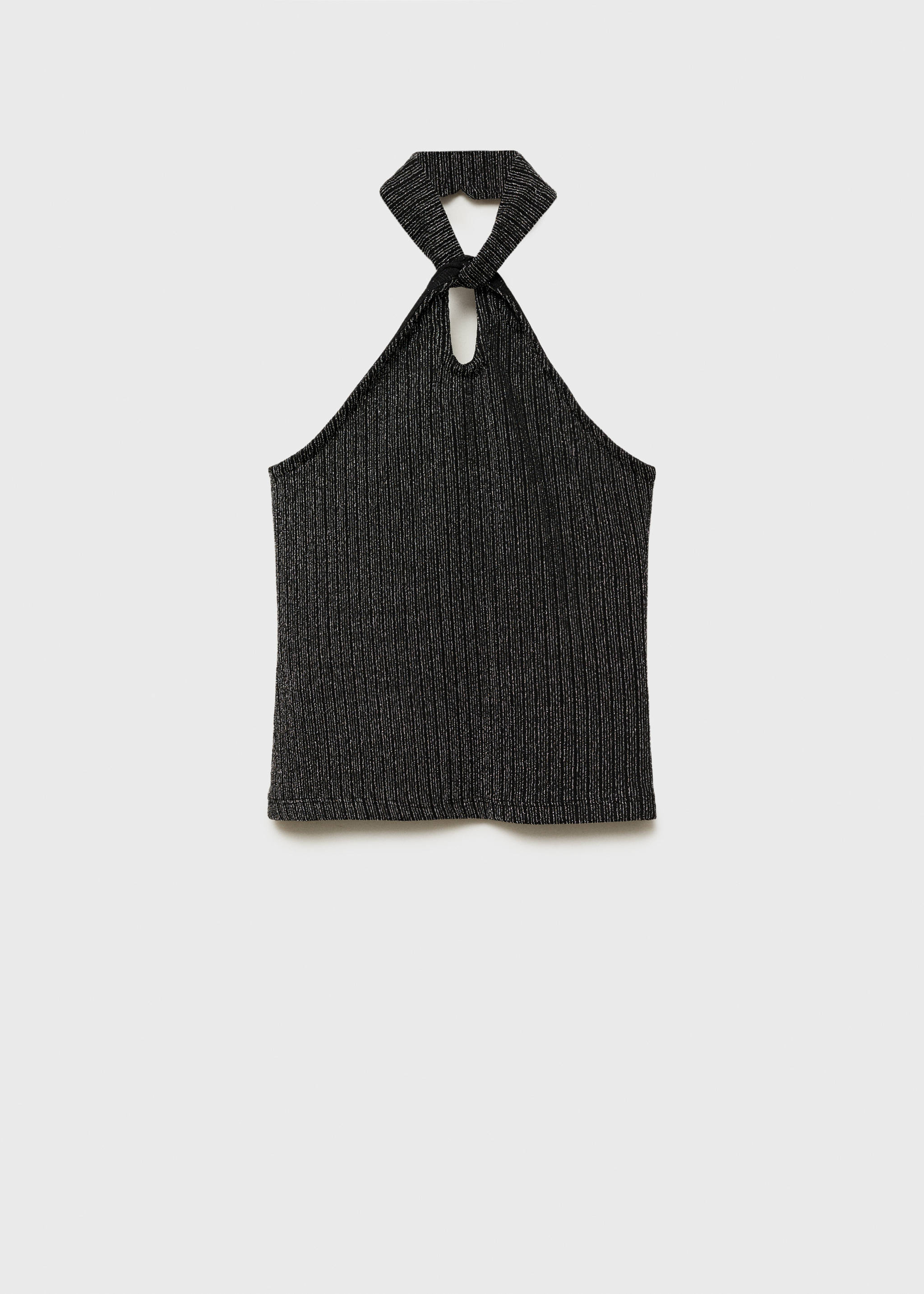 Top cuello halter lurex - Artículo sin modelo
