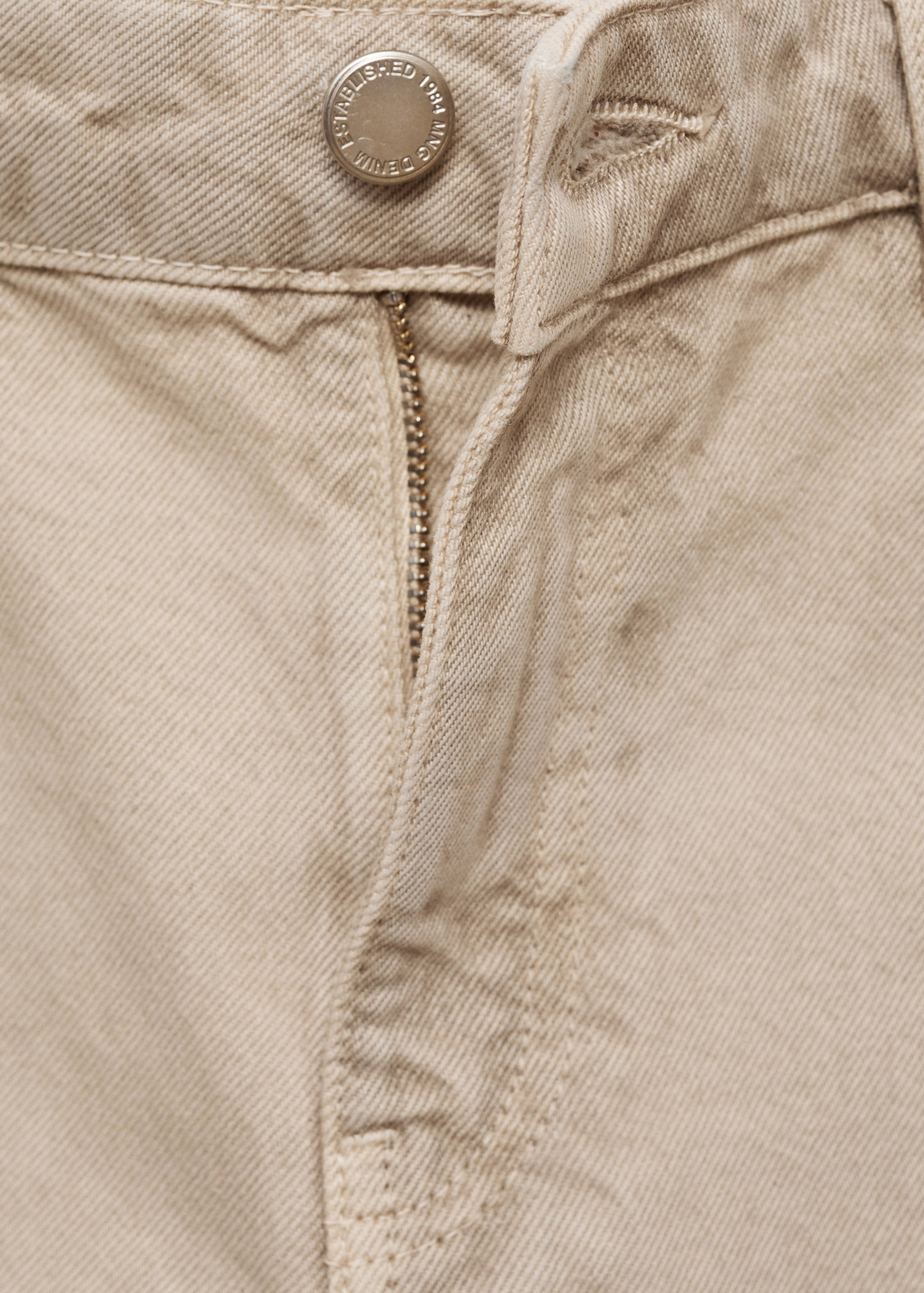 Jean droit rinse wash coutures - Détail de l'article 8