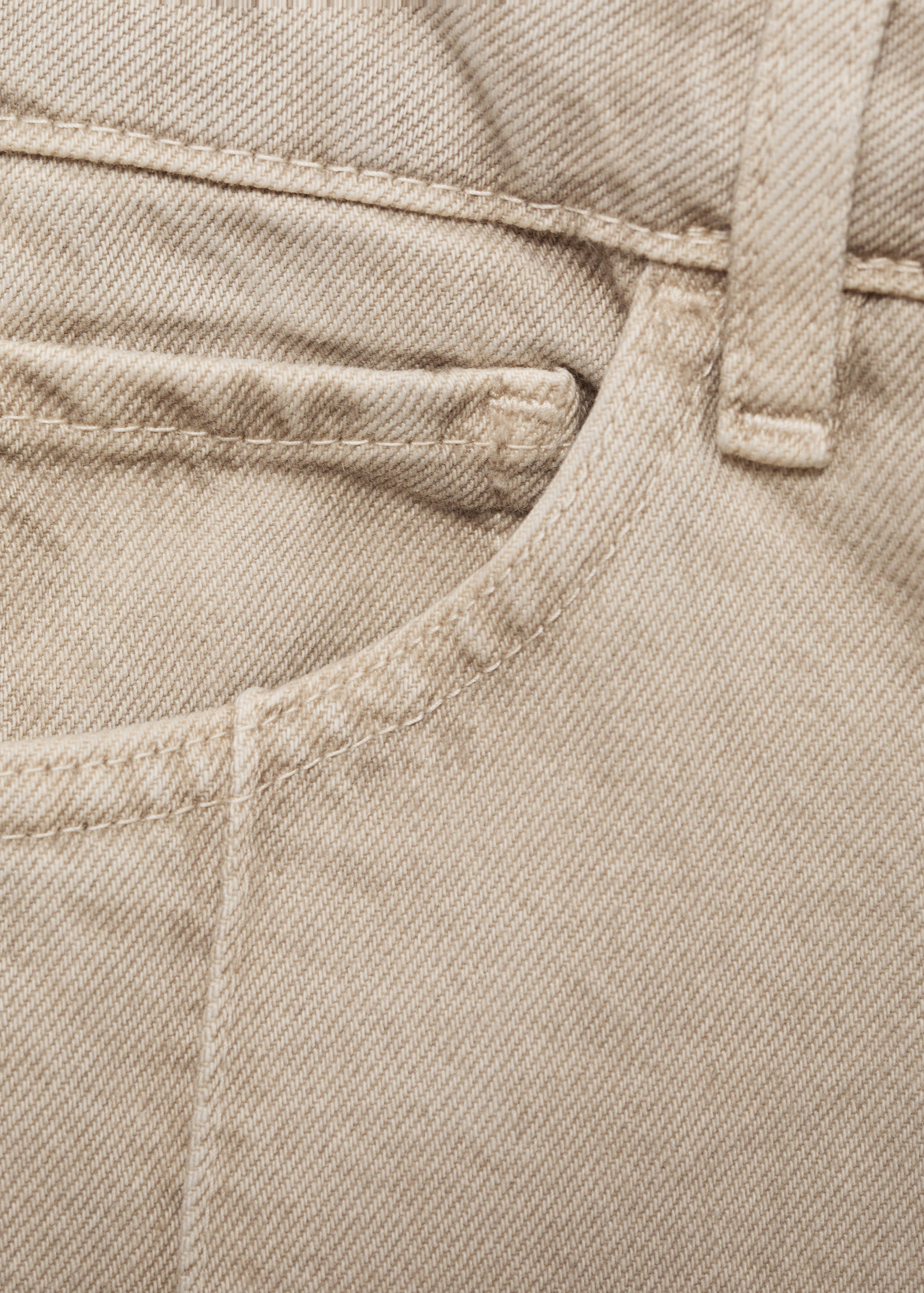 Jean droit rinse wash coutures - Détail de l'article 0