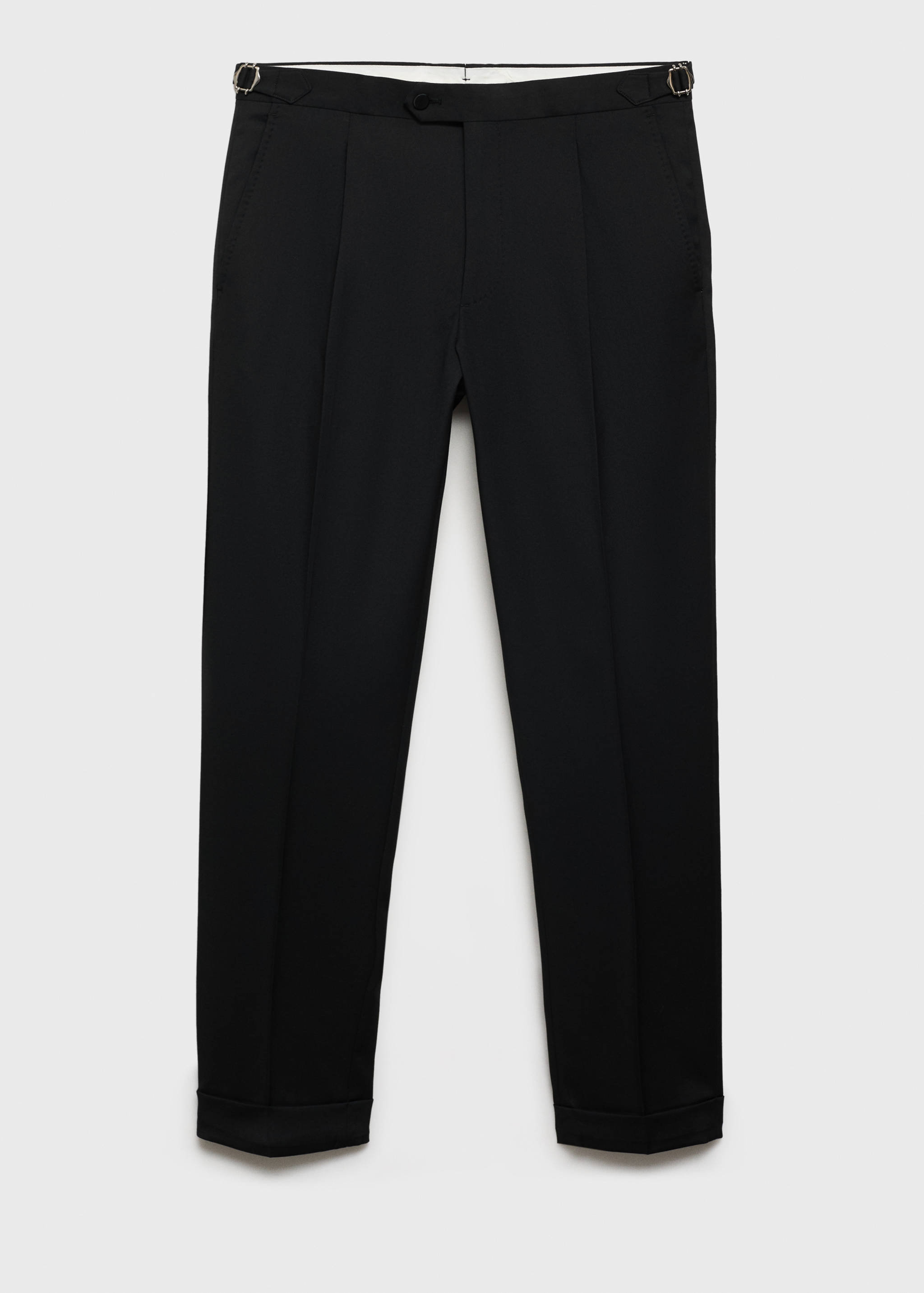 Slim-fit tuxedo suit trousers - Article without model