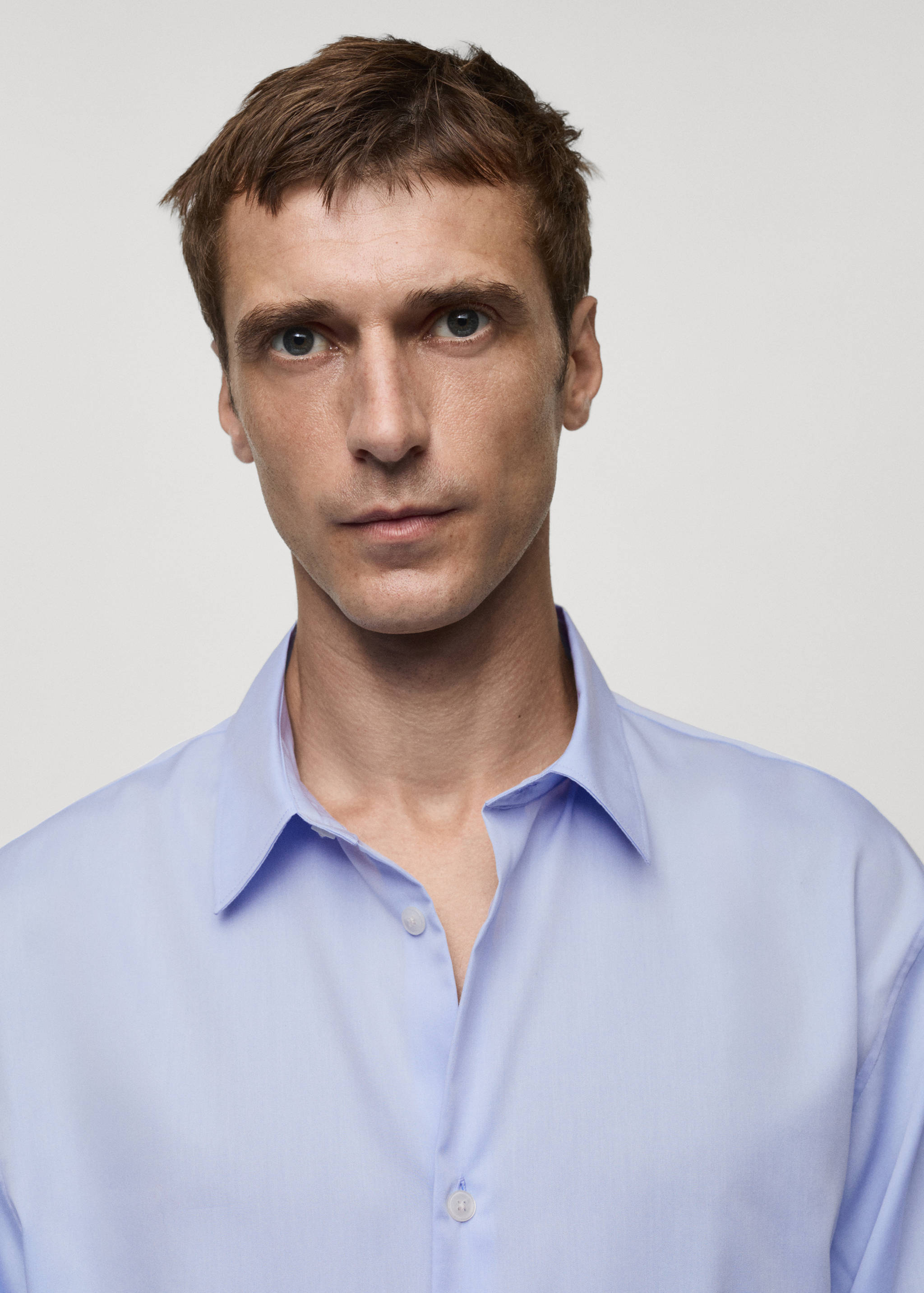 Boxy-Fit-Hemd aus 100 % Baumwolle - Detail des Artikels 1