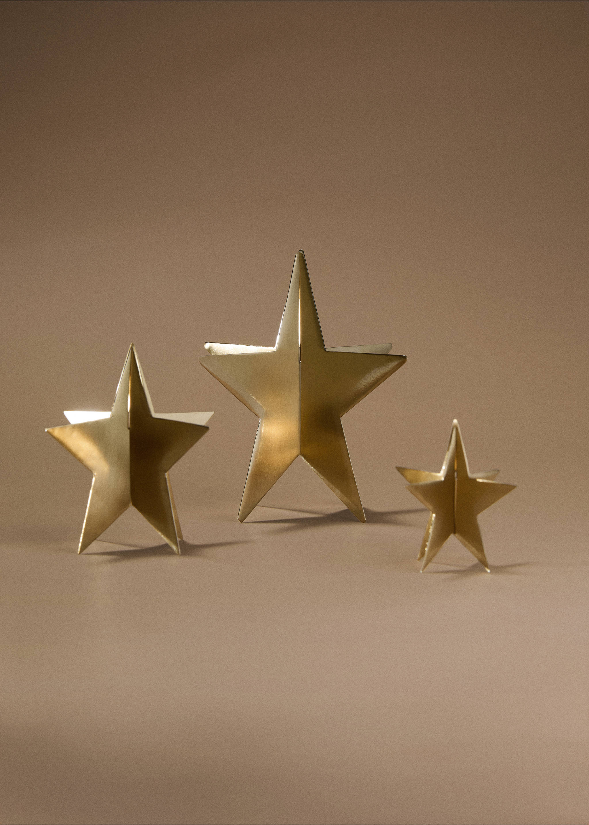 Star decoration - General plane, Gold. Ref: 77029232-00.