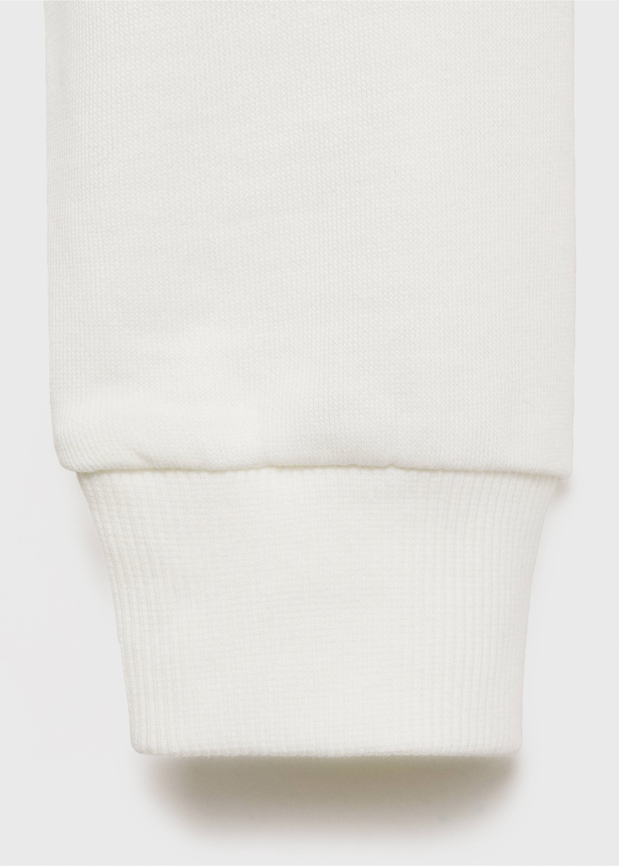 Sequin sweatshirt - Details of the article 0, Off White. Ref: 77029234-00.